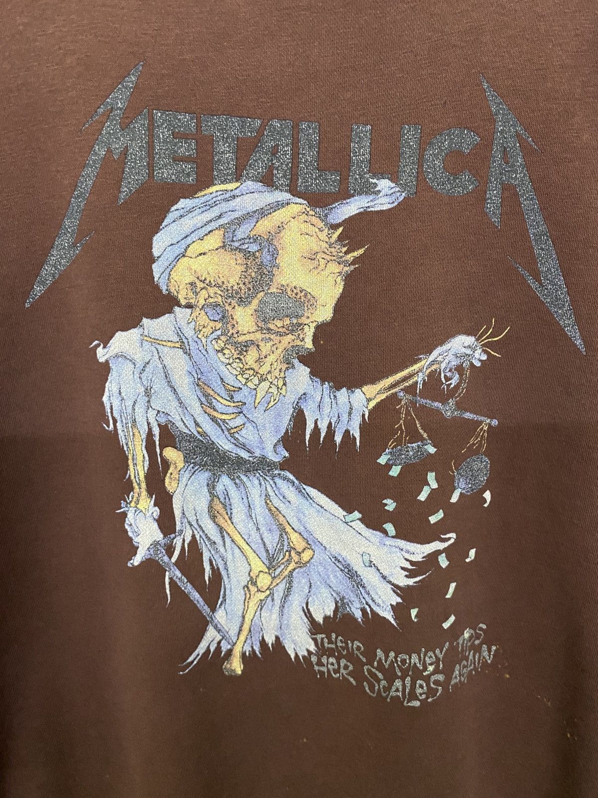 Japanese Brand Japanese GU X Metalicca Band Baggy Distressed Sweatshirt Size US M / EU 48-50 / 2 - 2 Thumbnail