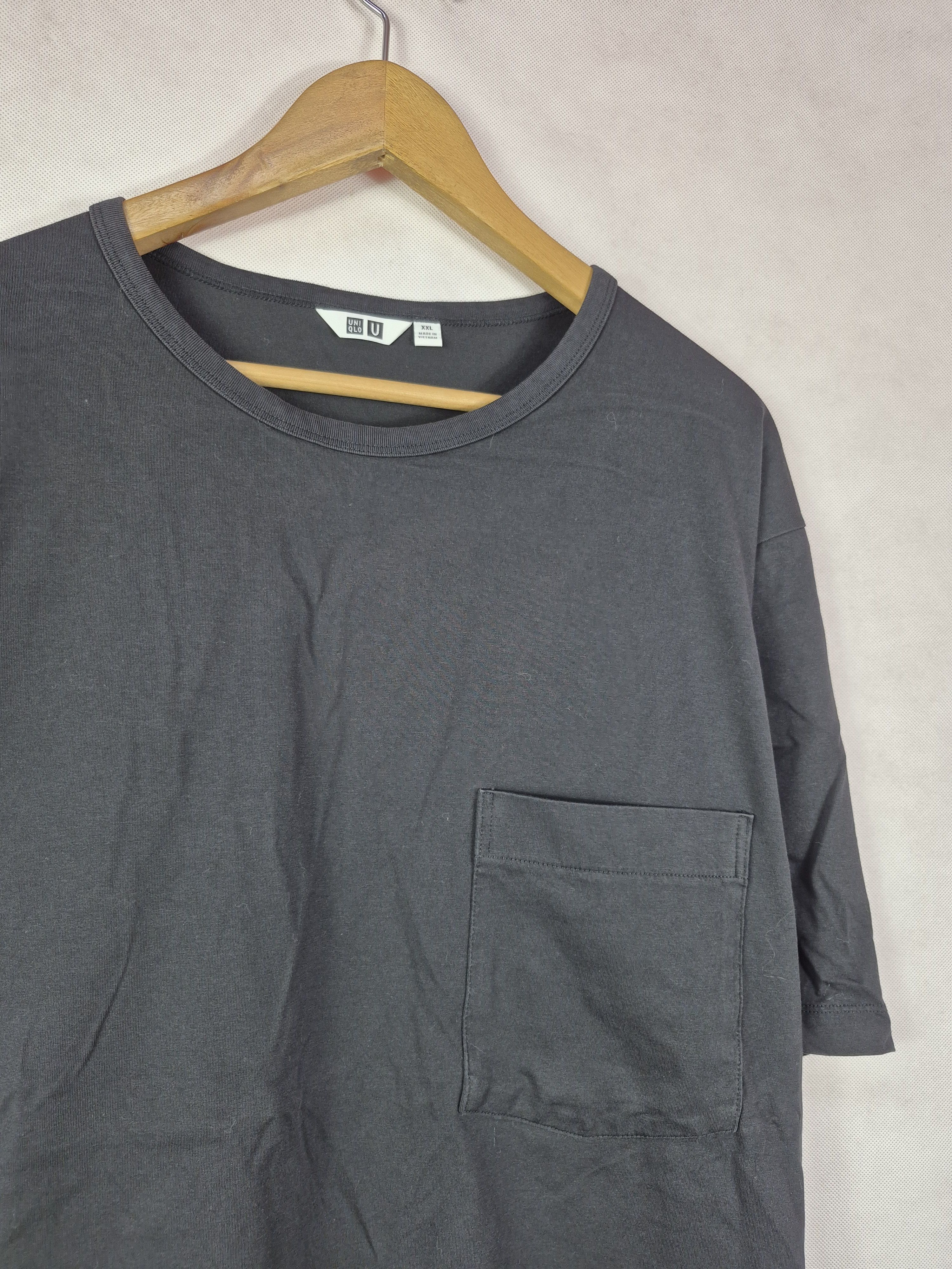 Lemaire × Uniqlo 🔥 Uniqlo U Lemaire Single Pocket Airism Tee Size US XL / EU 56 / 4 - 4 Thumbnail