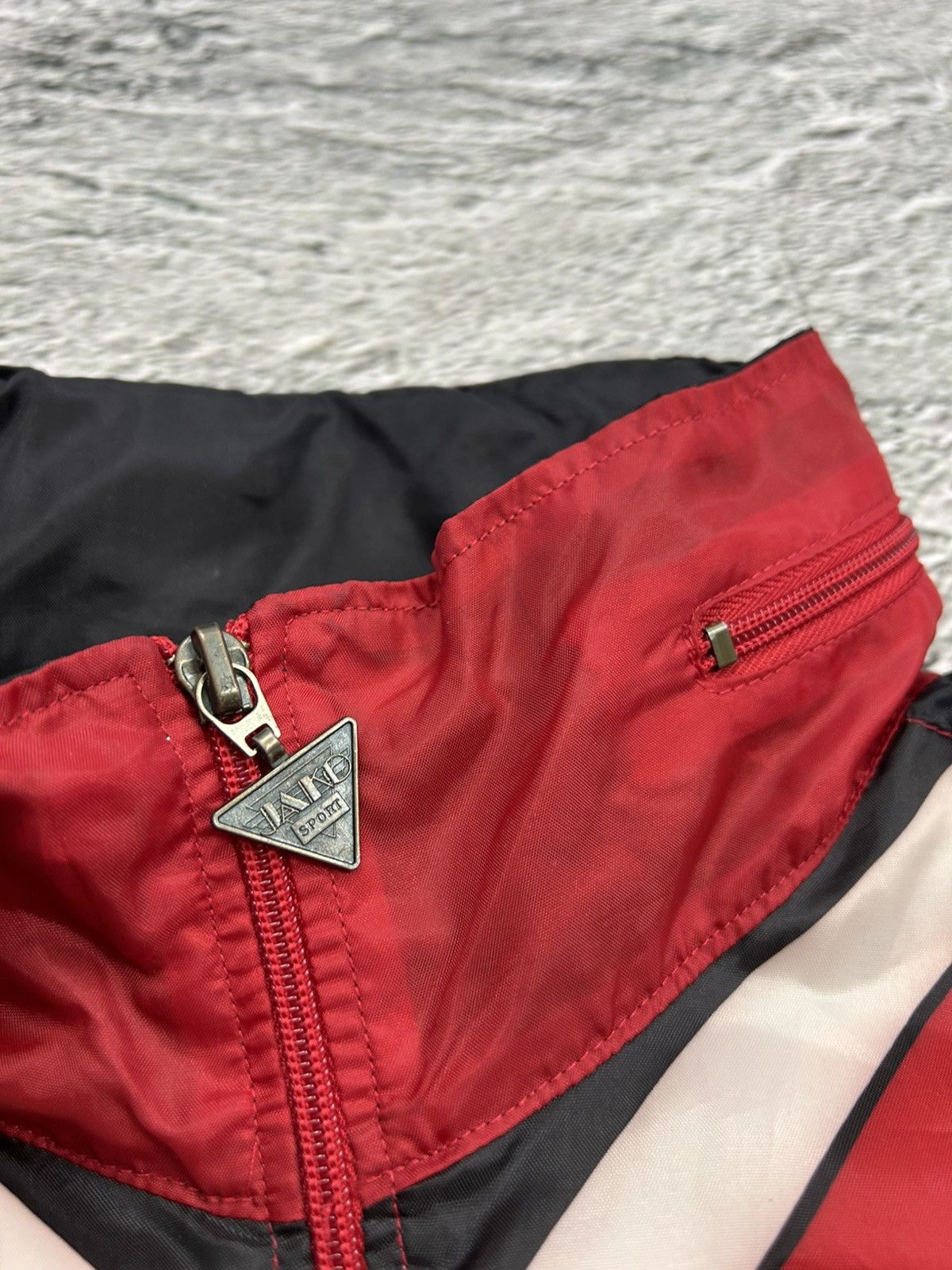 Vintage Jako vintage Track Jacket black white red 90s Size US XL / EU 56 / 4 - 4 Thumbnail