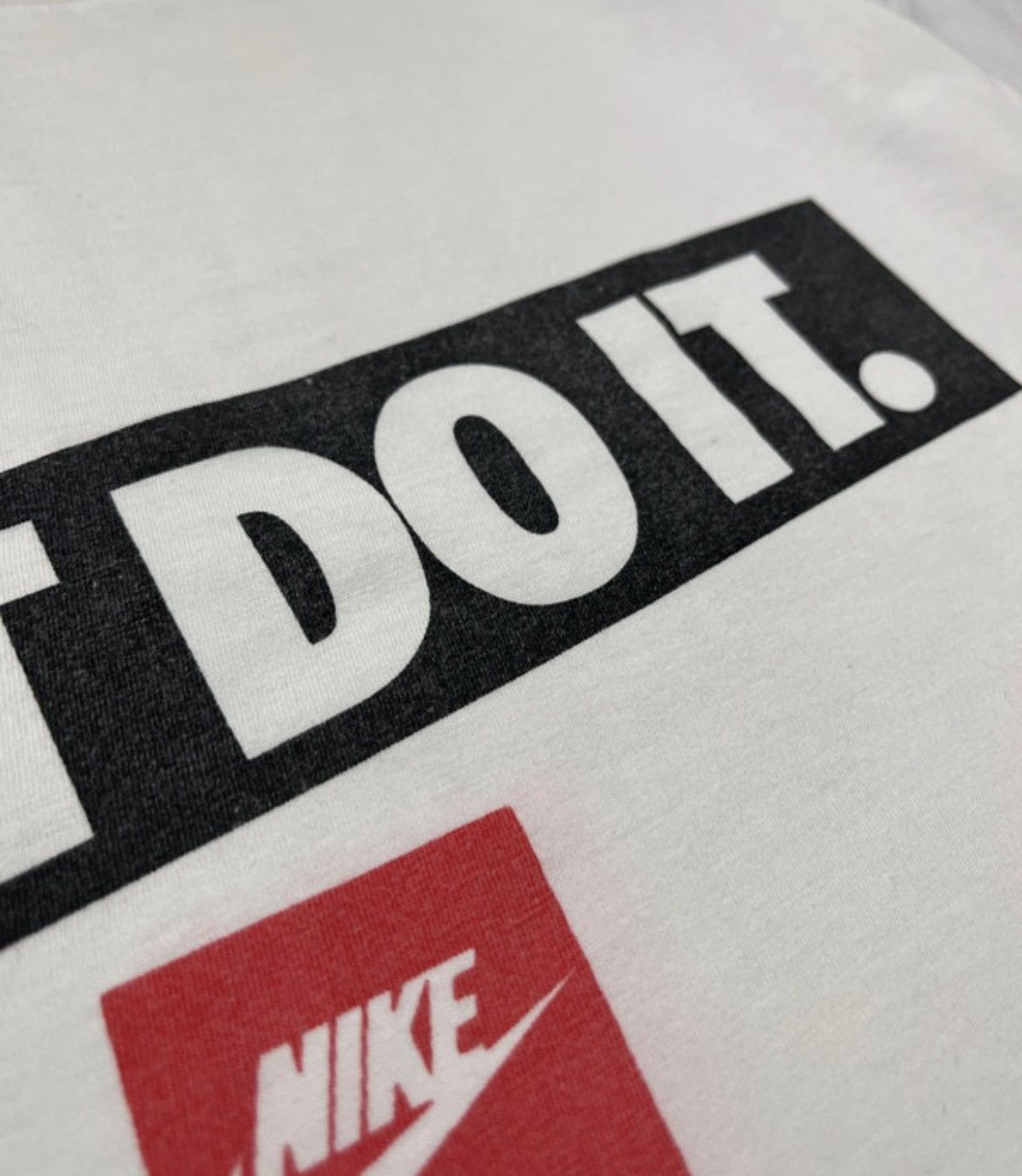 Nike Vintage Nike Just Do It T Shirt XL Made in Greece Size US XL / EU 56 / 4 - 4 Thumbnail