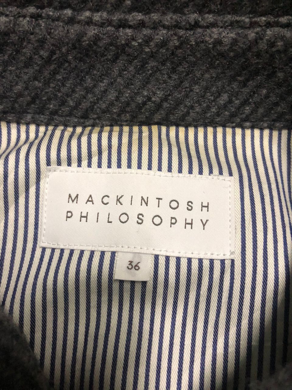 Mackintosh Mackintosh Philosophy Wool Long Coat Size XS / US 0-2 / IT 36-38 - 12 Thumbnail