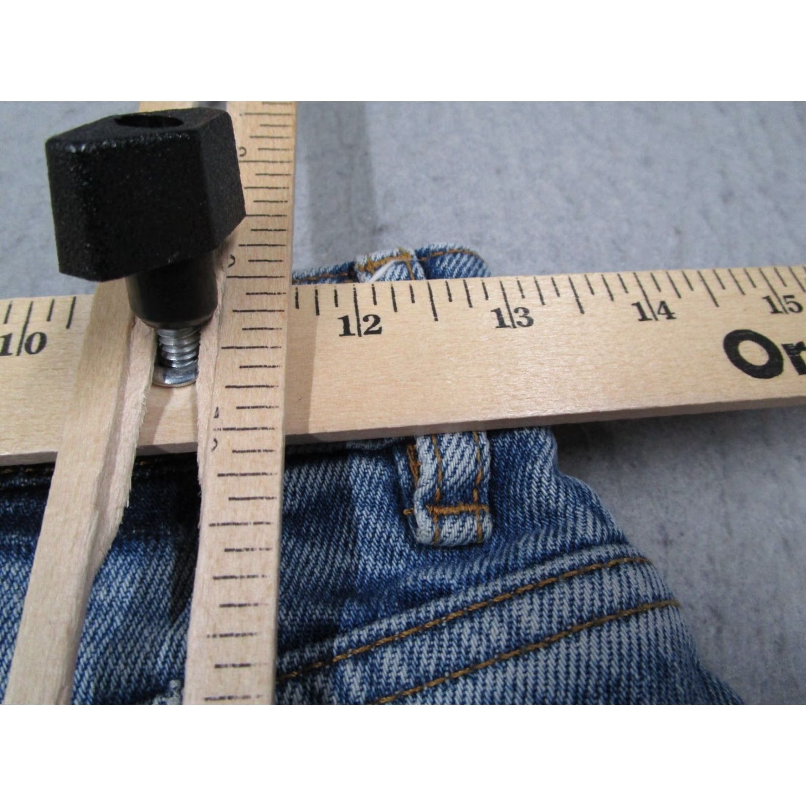 Ksubi VINTAGE Ksubi Jeans Womens 25 Blue High Rise Denim Straight Fit Casual Pockets 2010s Size 42" / US 20 - 6 Thumbnail