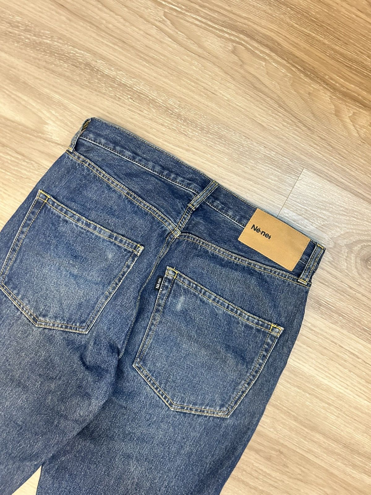Issey Miyake Né-net Issey Miyake Japan Embroidery Animal Motif Denim Size US 31 - 6 Thumbnail