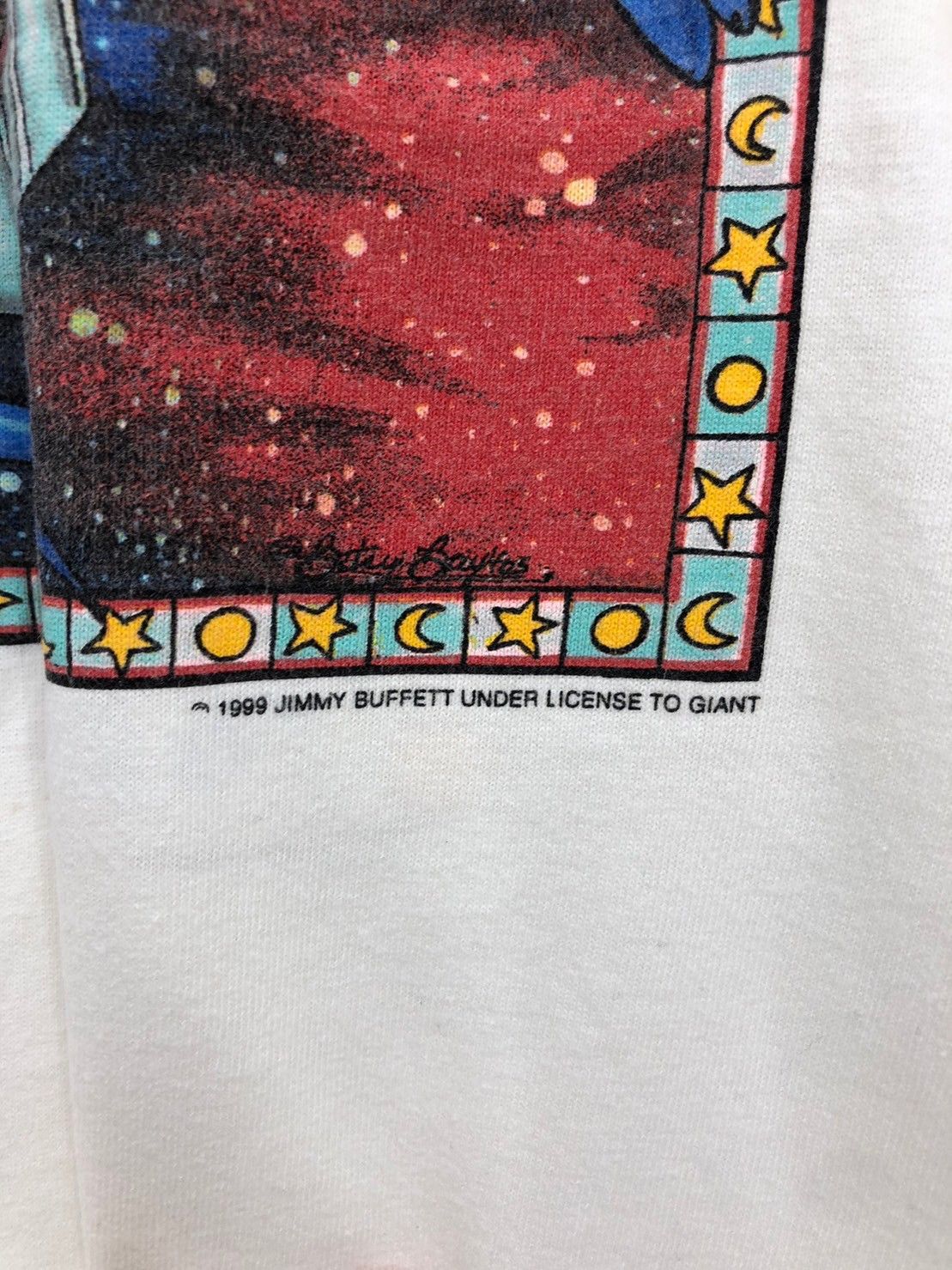 Band Tees × Vintage Vintage 1999's Jimmy Buffett Tour Beach House on the Moon BN Size US XXL / EU 58 / 5 - 6 Thumbnail