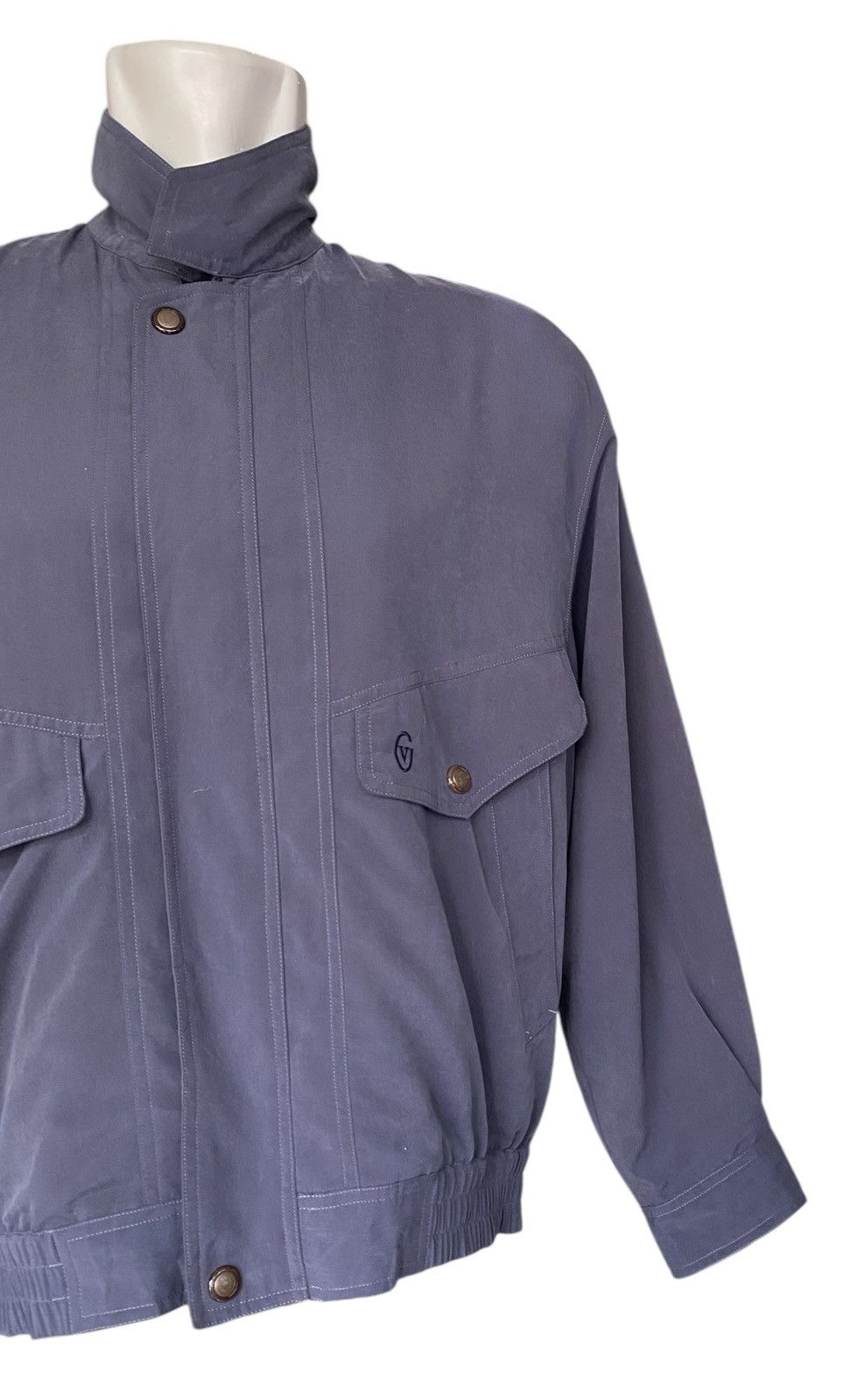 Gianni Valentino Vintage GIANNI VALENTINO Light Zipper Jacket Size US M / EU 48-50 / 2 - 3 Thumbnail