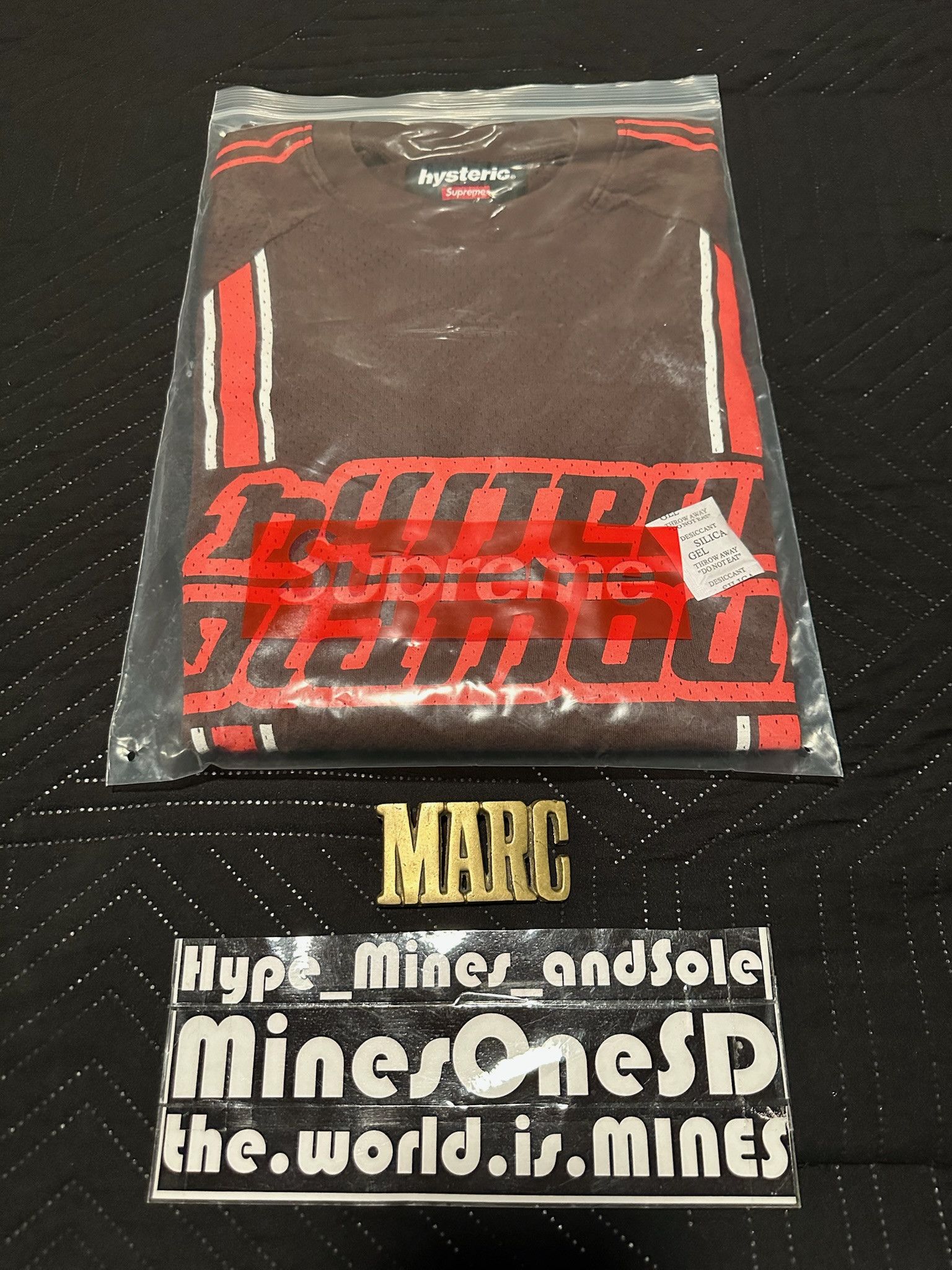 Supreme NWT Supreme Hysteric Glamour Mesh L/S Top - Brown - XL Size US XL / EU 56 / 4 - 3 Thumbnail