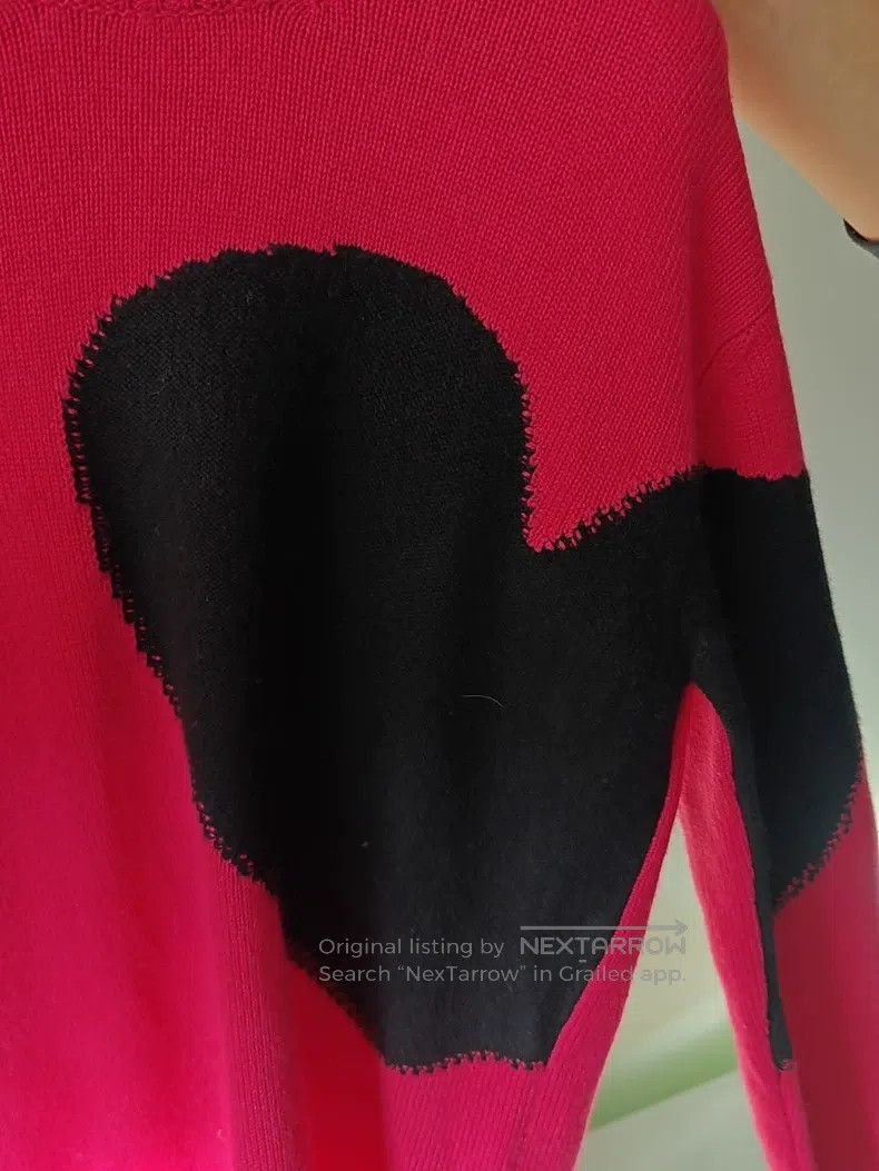 Valentino Valentino Red love sweater Size S / US 4 / IT 40 - 5 Thumbnail