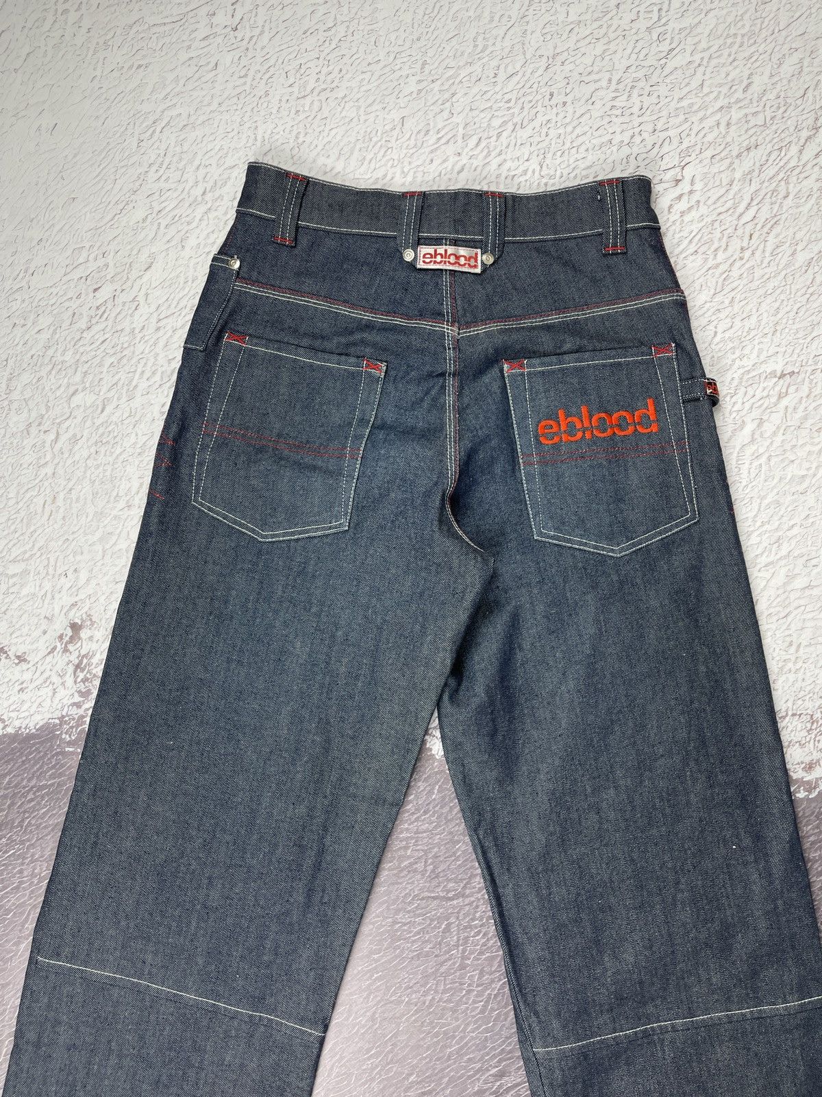 Rap Tees EBLOOD vintage rap jeans denim carpenter pants Size US 28 / EU 44 - 2 Thumbnail