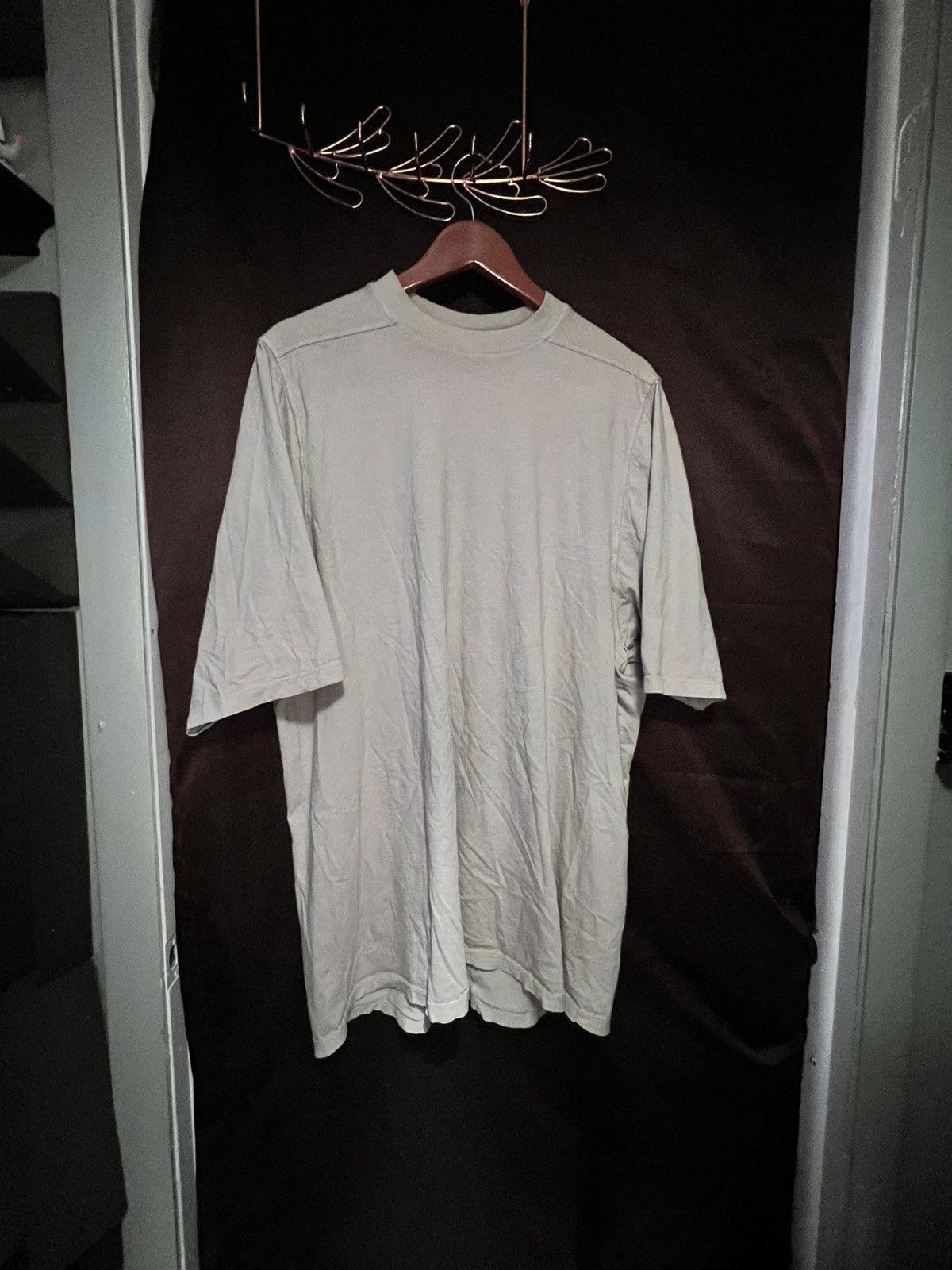 Rick Owens Beige Rick Owen’s Short sleeve T-Shirt Size US XS / EU 42 / 0 - 1 Thumbnail