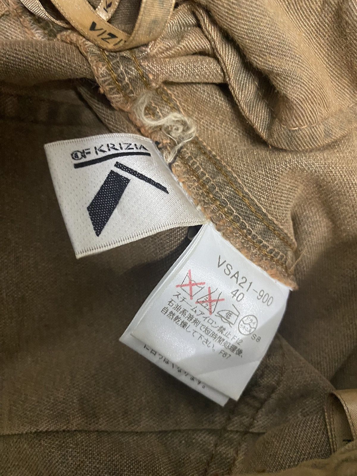 Japanese Brand × Krizia × Krizia Uomo KRIZIA JEANS FLARED BOOTCUT DENIM PANT Size 28" / US 6 / IT 42 - 11 Thumbnail