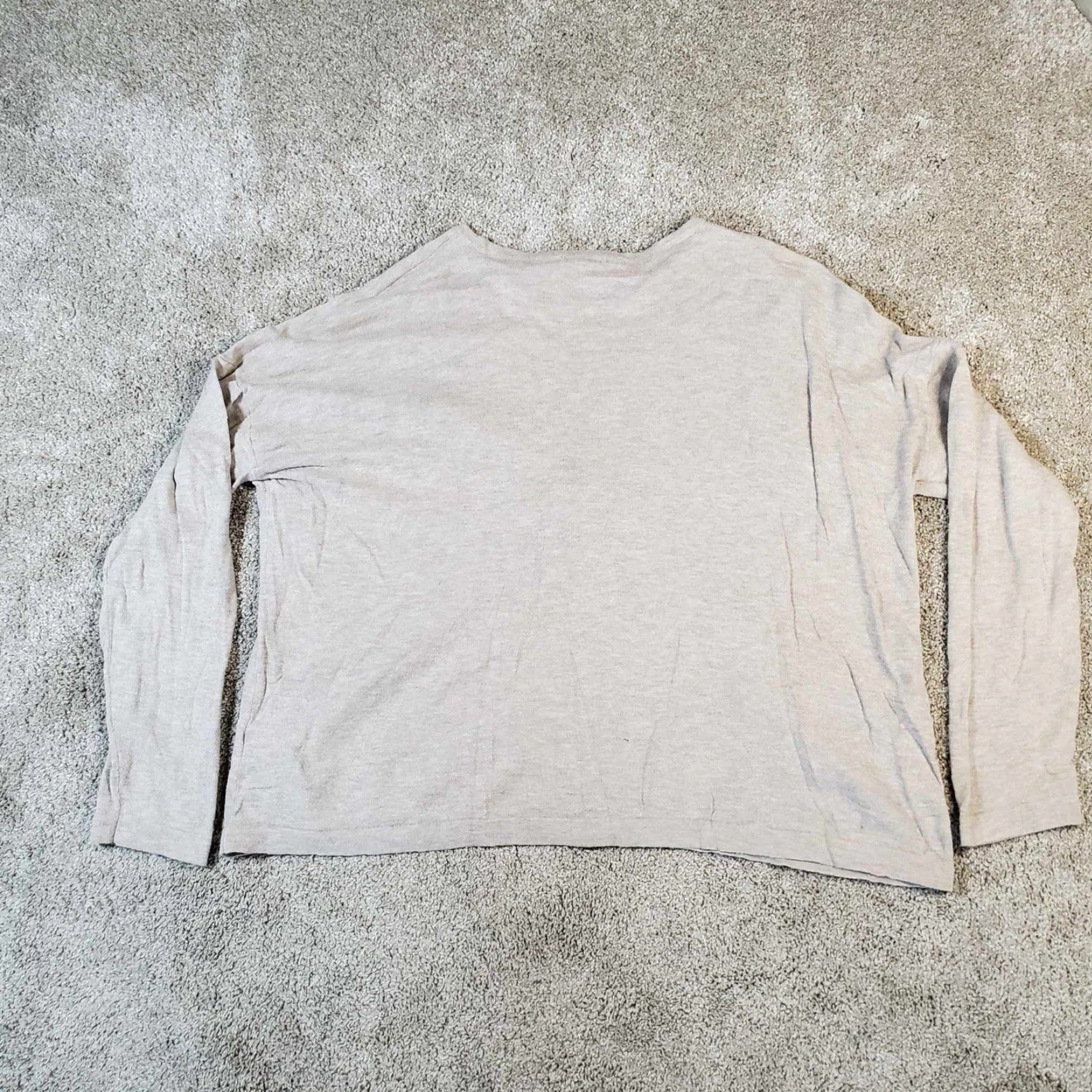 J. Jill J. Jill Woman's Dog Pullover Knit Sweater Tan Large Long Sleeve Crew Neck Size L / US 10 / IT 46 - 4 Thumbnail