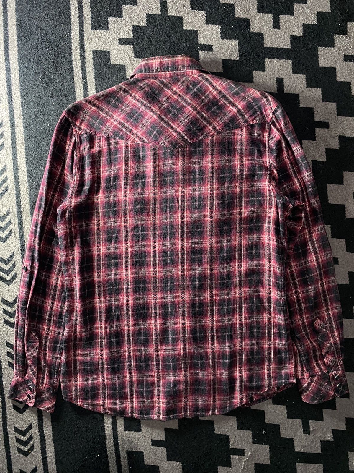 14th Addiction × KMRii × Yasuyuki Ishii Japanese thruxton seditionaries flanel shirts bondage style Size US L / EU 52-54 / 3 - 4 Thumbnail