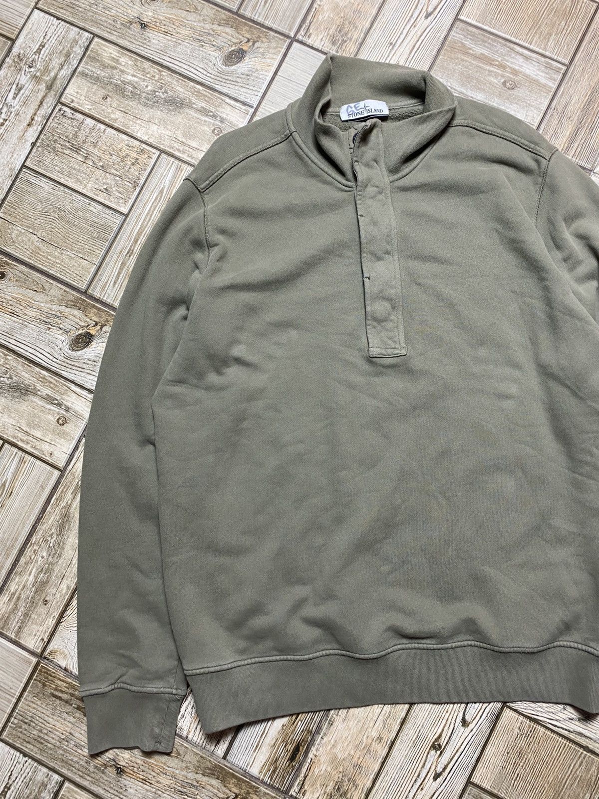 Stone Island Stone island 1/4 zip sweatshirt mens XXL-Xl Size US XXL / EU 58 / 5 - 3 Thumbnail