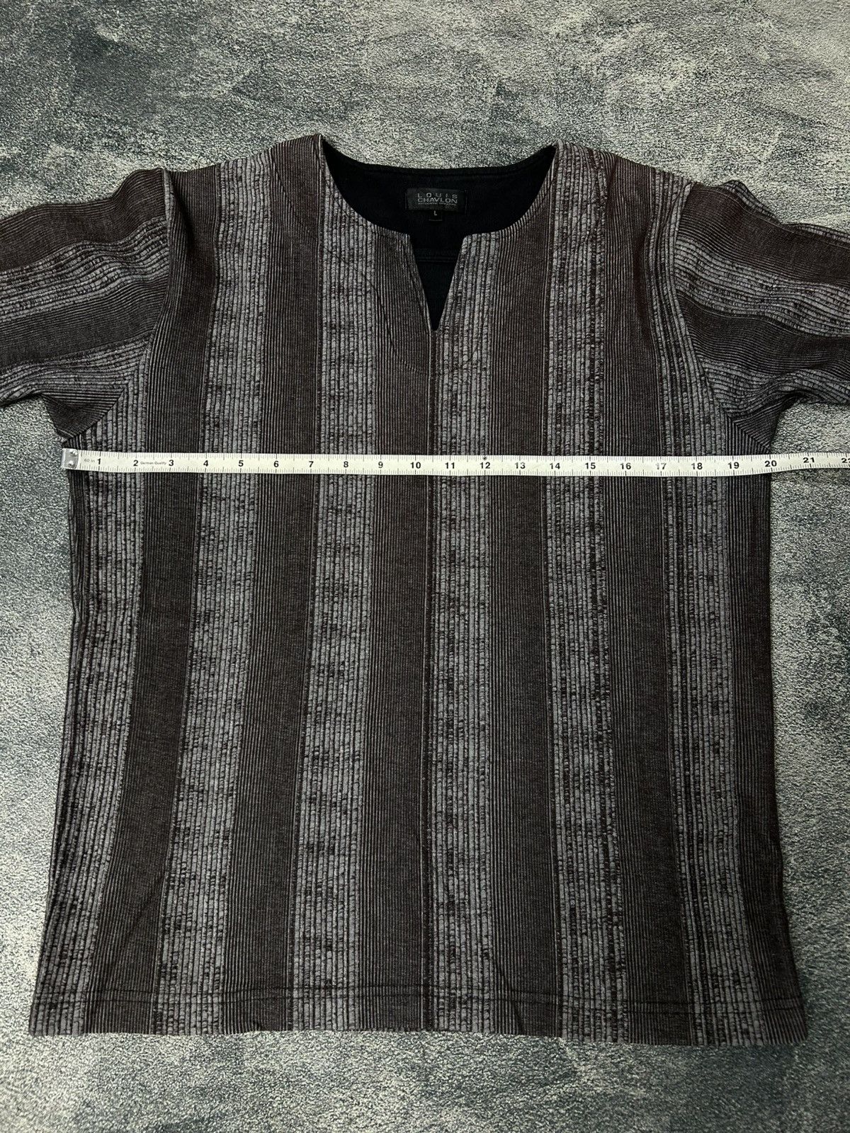 Japanese Brand Louis Chavlon sick rock style double layer shirt Size US L / EU 52-54 / 3 - 6 Thumbnail