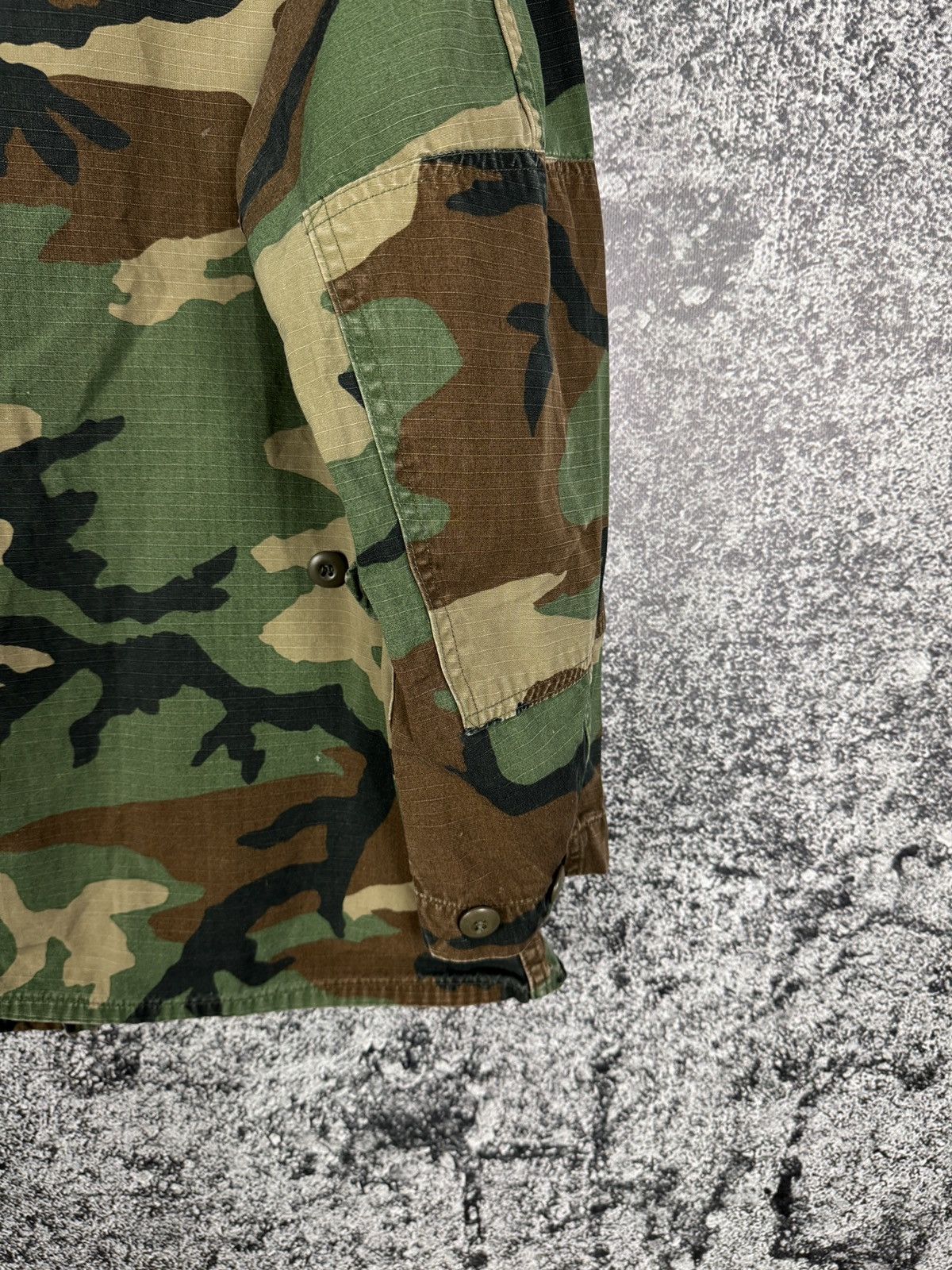 Vintage US ARMY Military Combat Camo Jacket Shirt U.S. Air Force Size US S / EU 44-46 / 1 - 15 Thumbnail