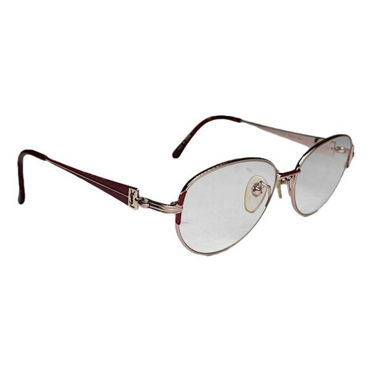 Yves Saint Laurent Gold Metal Sunglasses Size ONE SIZE - 1 Thumbnail