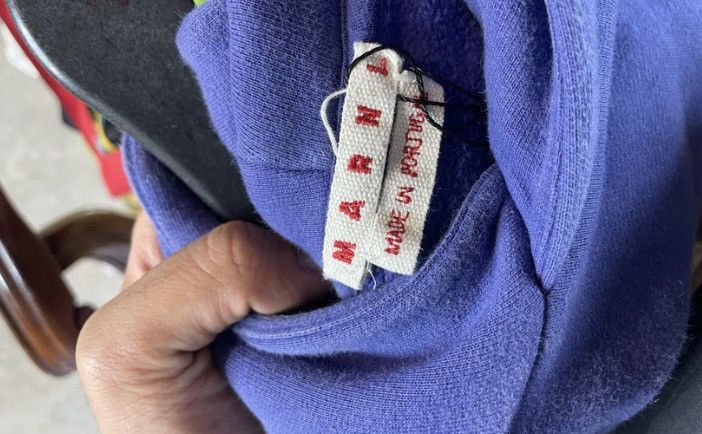 Marni Marni graffiti logo pre owned small hoodie Size US S / EU 44-46 / 1 - 3 Thumbnail