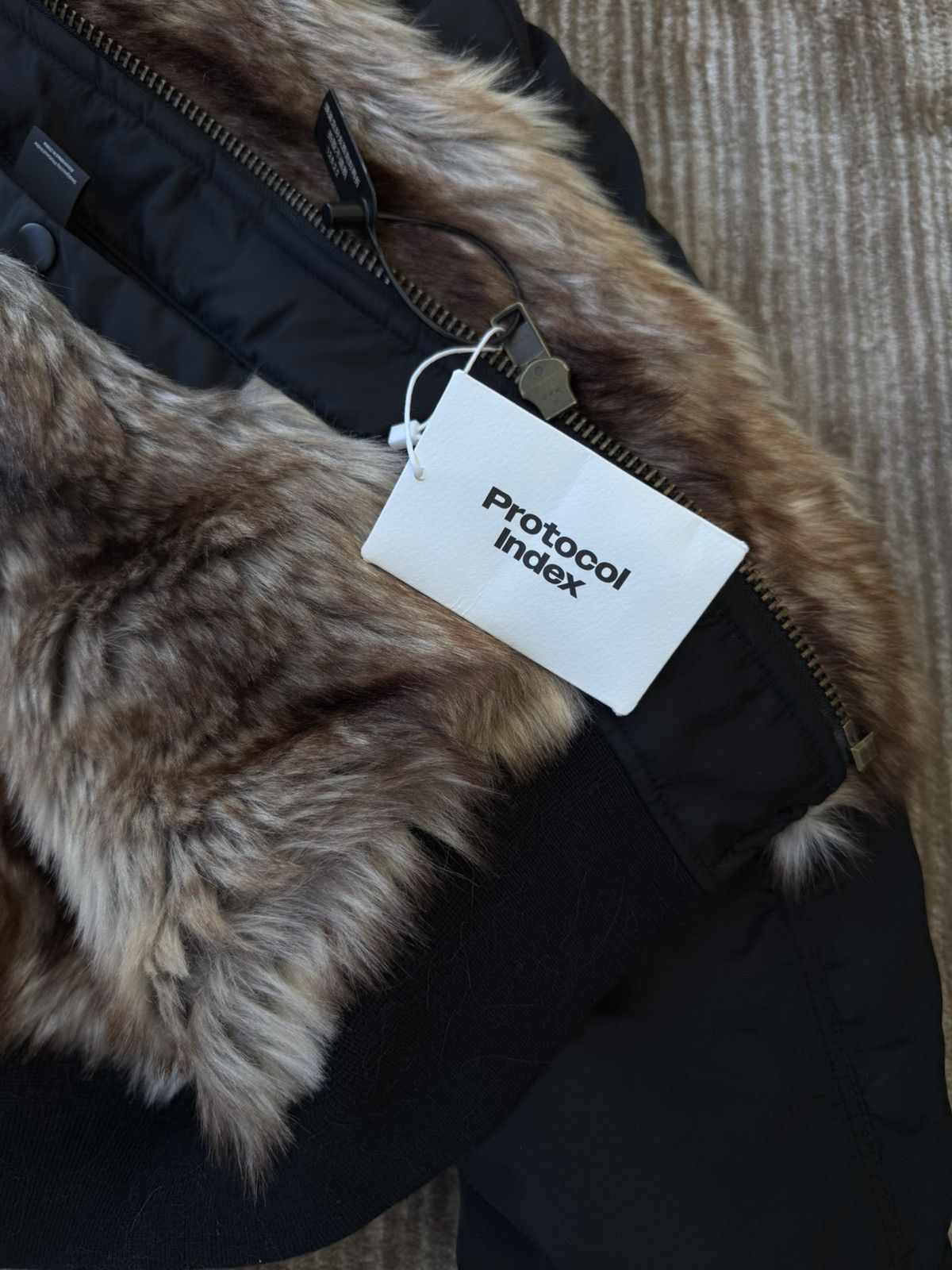 PROJECT G/R PROTOCOL INDEX REVERSIBLE FUR JACKET Size US L / EU 52-54 / 3 - 6 Thumbnail