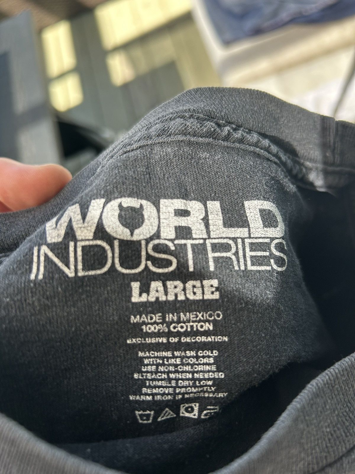 World Industries Black World Industries Tee Size US L / EU 52-54 / 3 - 5 Thumbnail