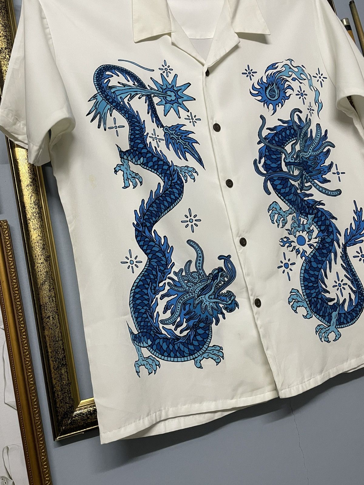 Designer × Japanese Brand × Vintage Vintage 1990s Japan PineApple Connection Mystic Skull Shirt Size US L / EU 52-54 / 3 - 5 Thumbnail