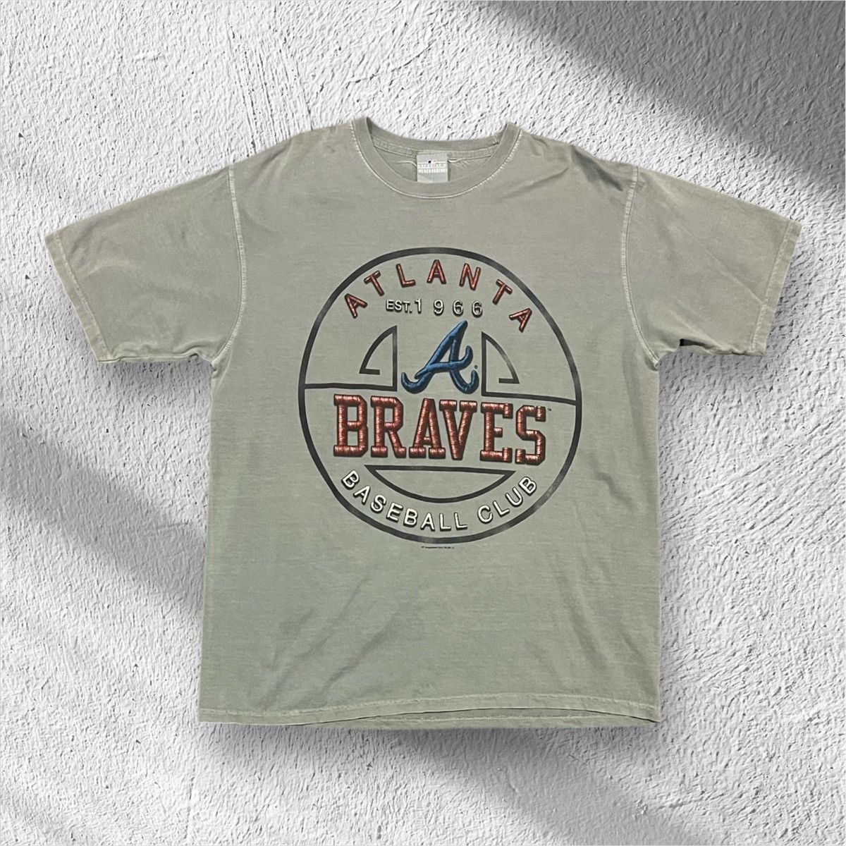 MLB Vintage Y2K Atlanta Braves Baseball Club Shirt – Size Large Size US XL / EU 56 / 4 - 1 Thumbnail