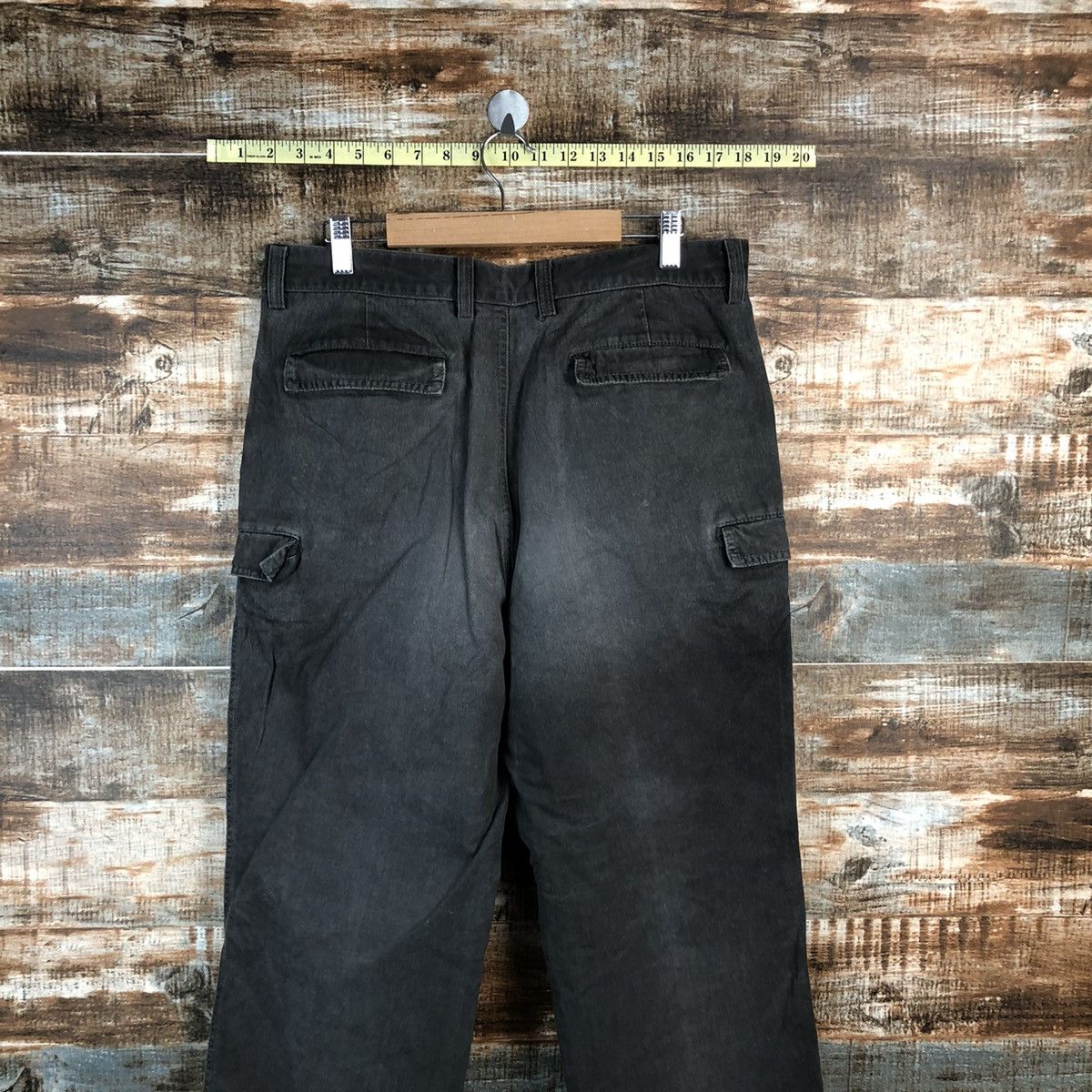Japanese Brand Polo Grey Cargo Multipocket Pants #A1398 Size US 32 / EU 48 - 16 Thumbnail