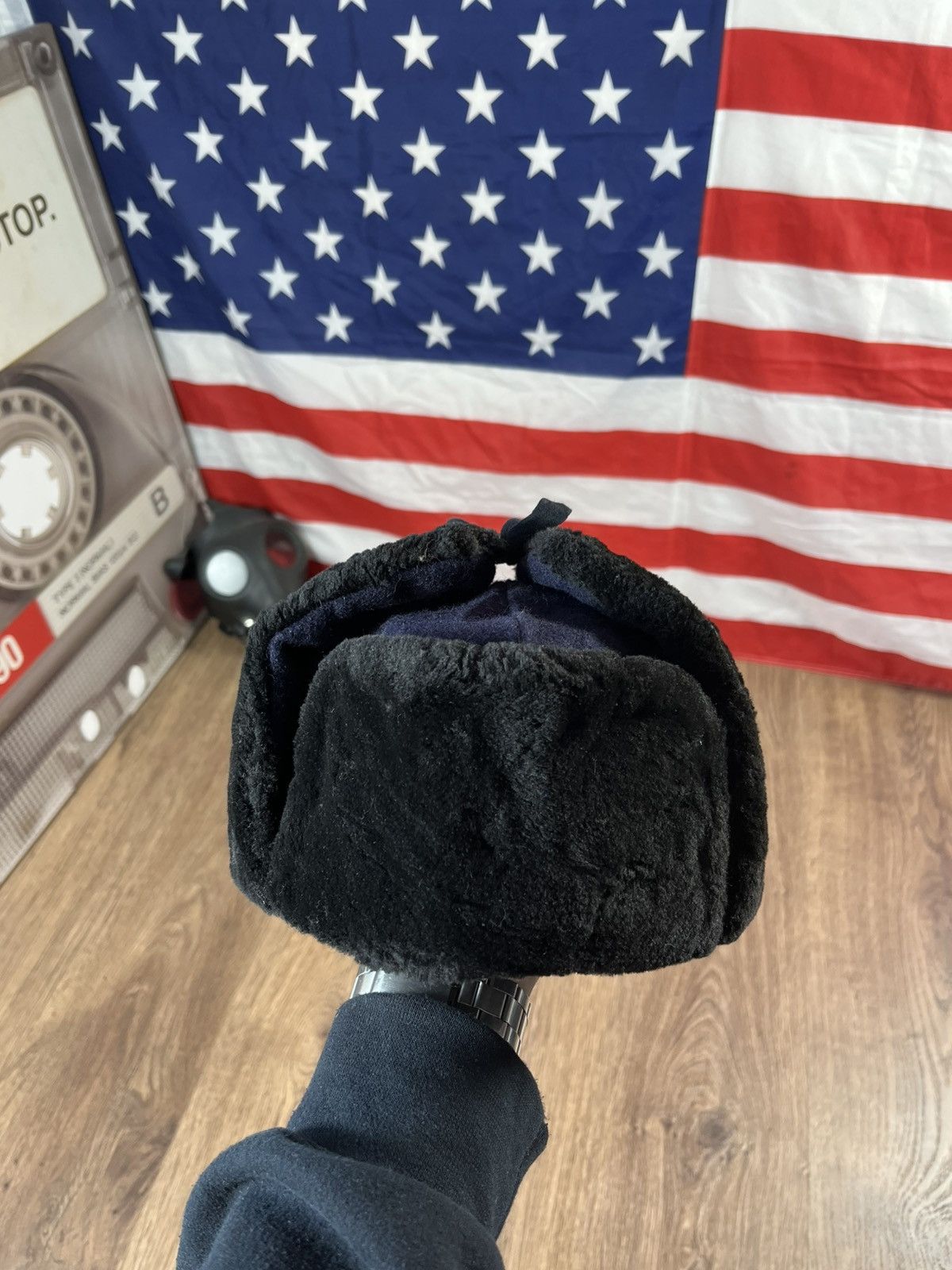 Vintage Vintage Ushanka Hat Y2K Size ONE SIZE - 7 Thumbnail