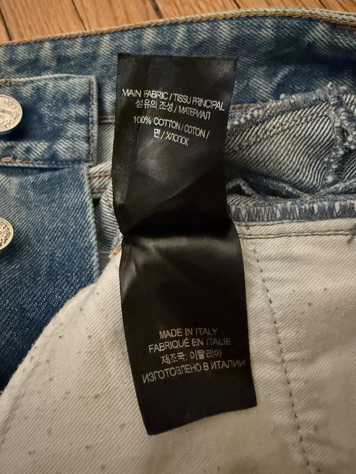 Vetements Vetements Haute Couture Paris Garderobe Jeans Size US 31 - 11 Thumbnail