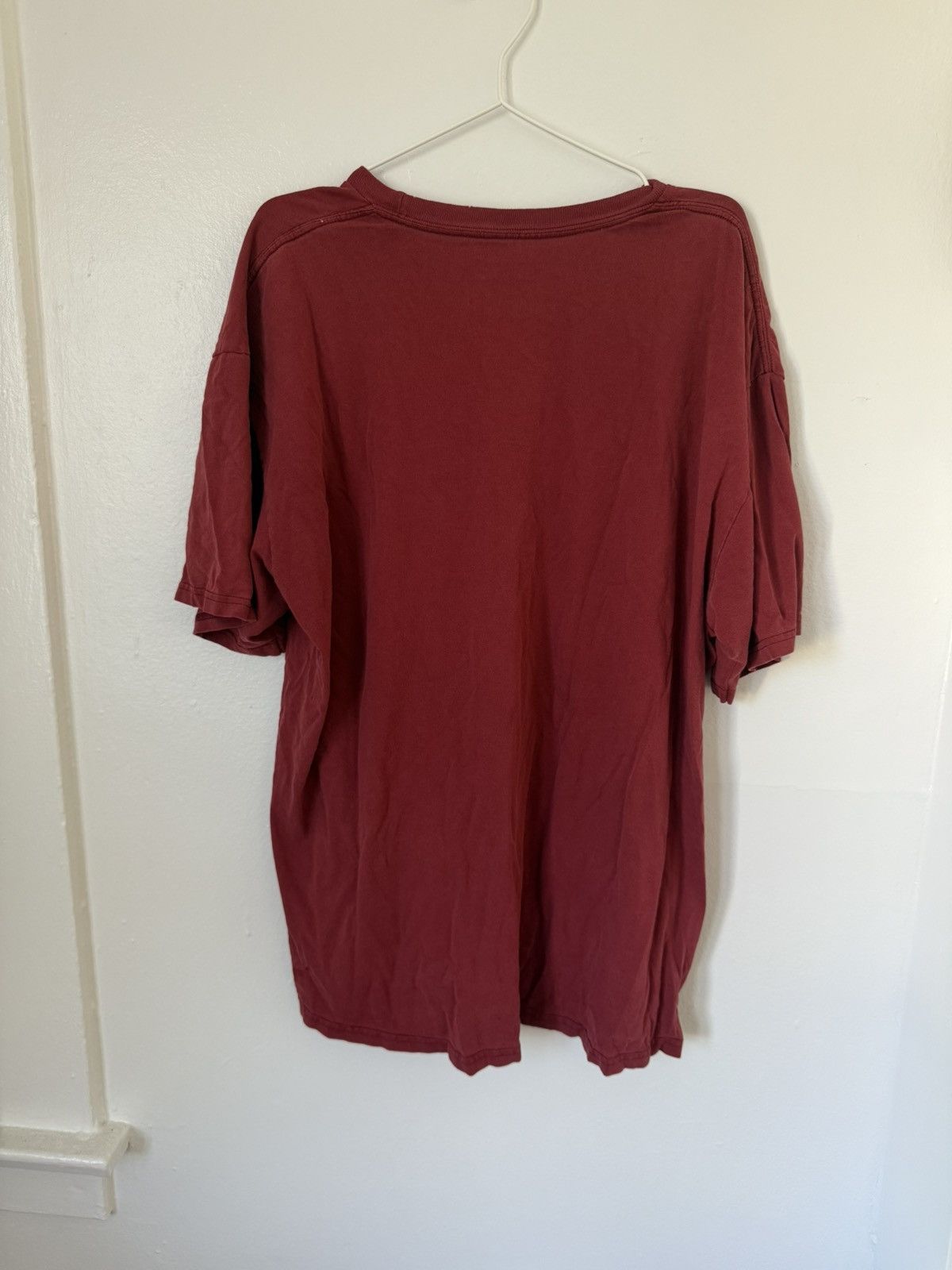 Nike Vintage nike essential red t shirt Size US XL / EU 56 / 4 - 4 Thumbnail