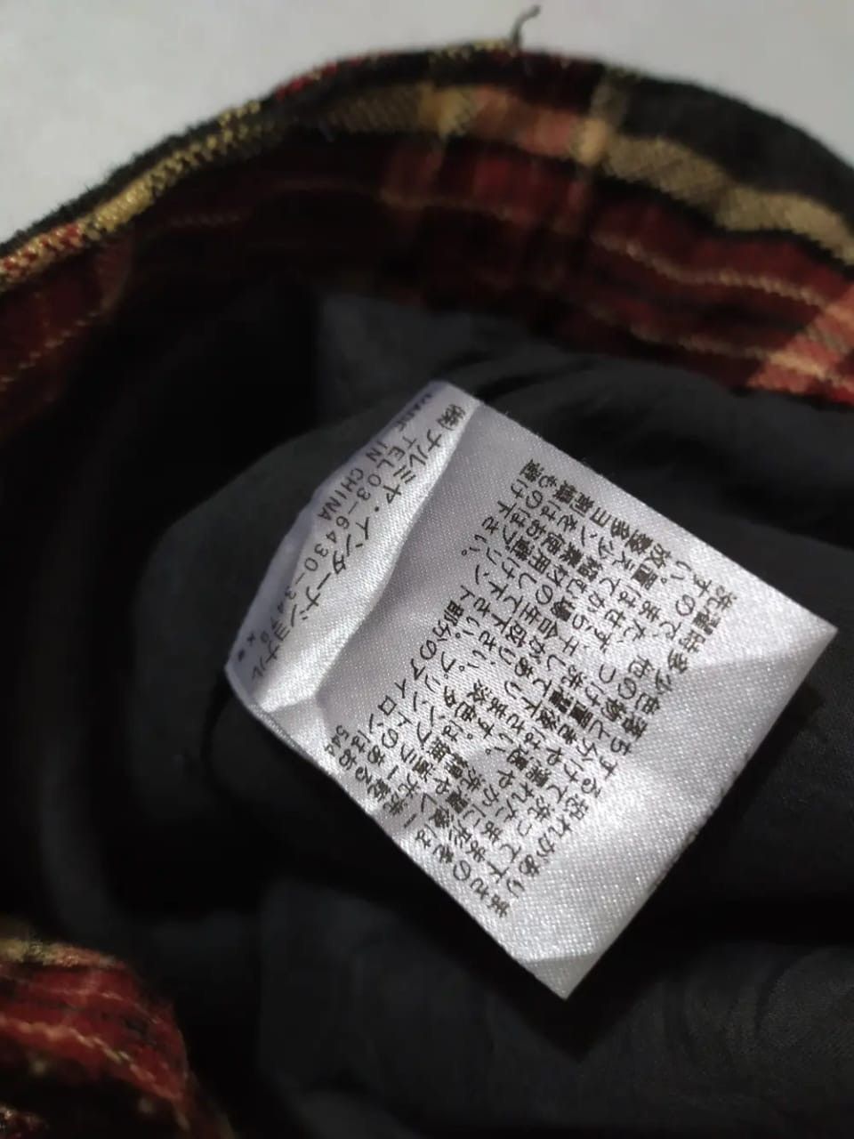 Japanese Brand Peace Japanese Checkered Pants Size US 27 - 9 Thumbnail