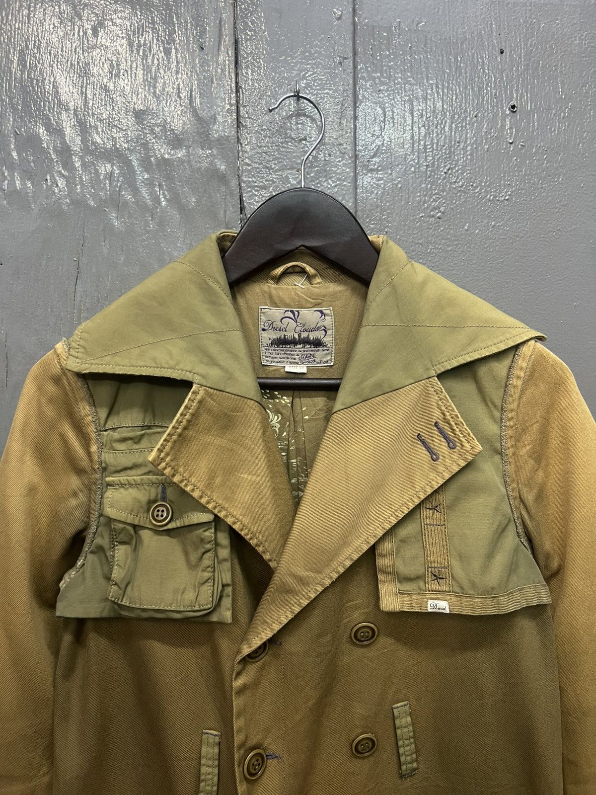 Diesel Diesel Cloudy Double Breast Jacket Size XS / US 0-2 / IT 36-38 - 4 Thumbnail