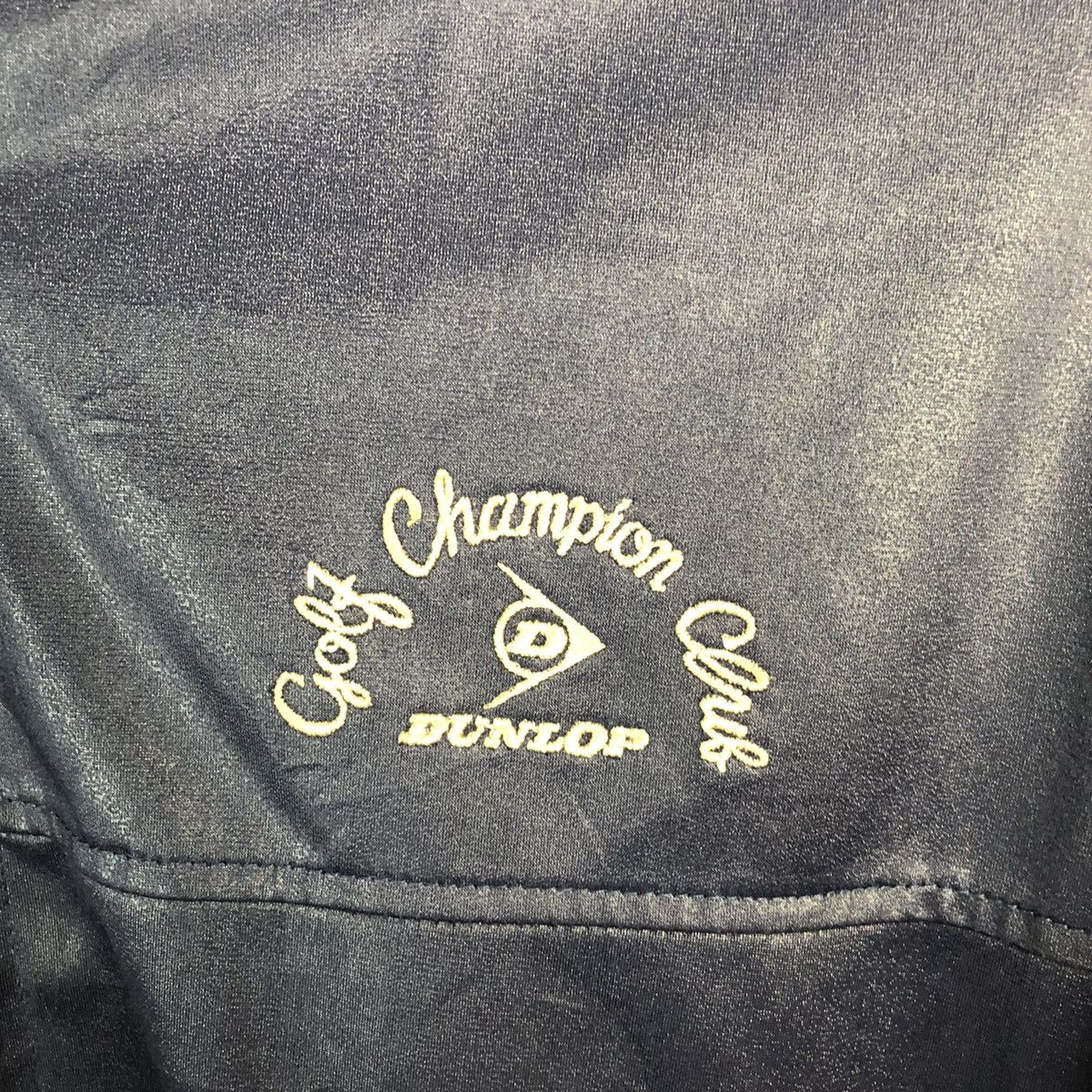 Dunlop vintage Dunlop Dark Blue Bombers Jacket #A377 Size US M / EU 48-50 / 2 - 10 Thumbnail