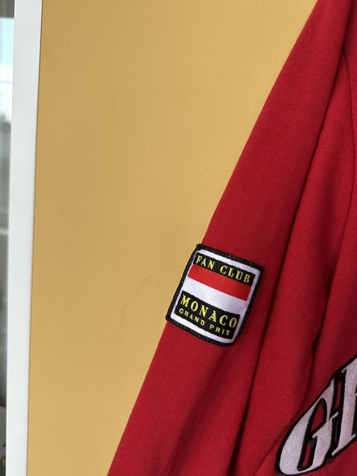Other Vintage Official Monaco Grand Prix Mens Zip Up Hoodie - Red Size US L / EU 52-54 / 3 - 5 Thumbnail