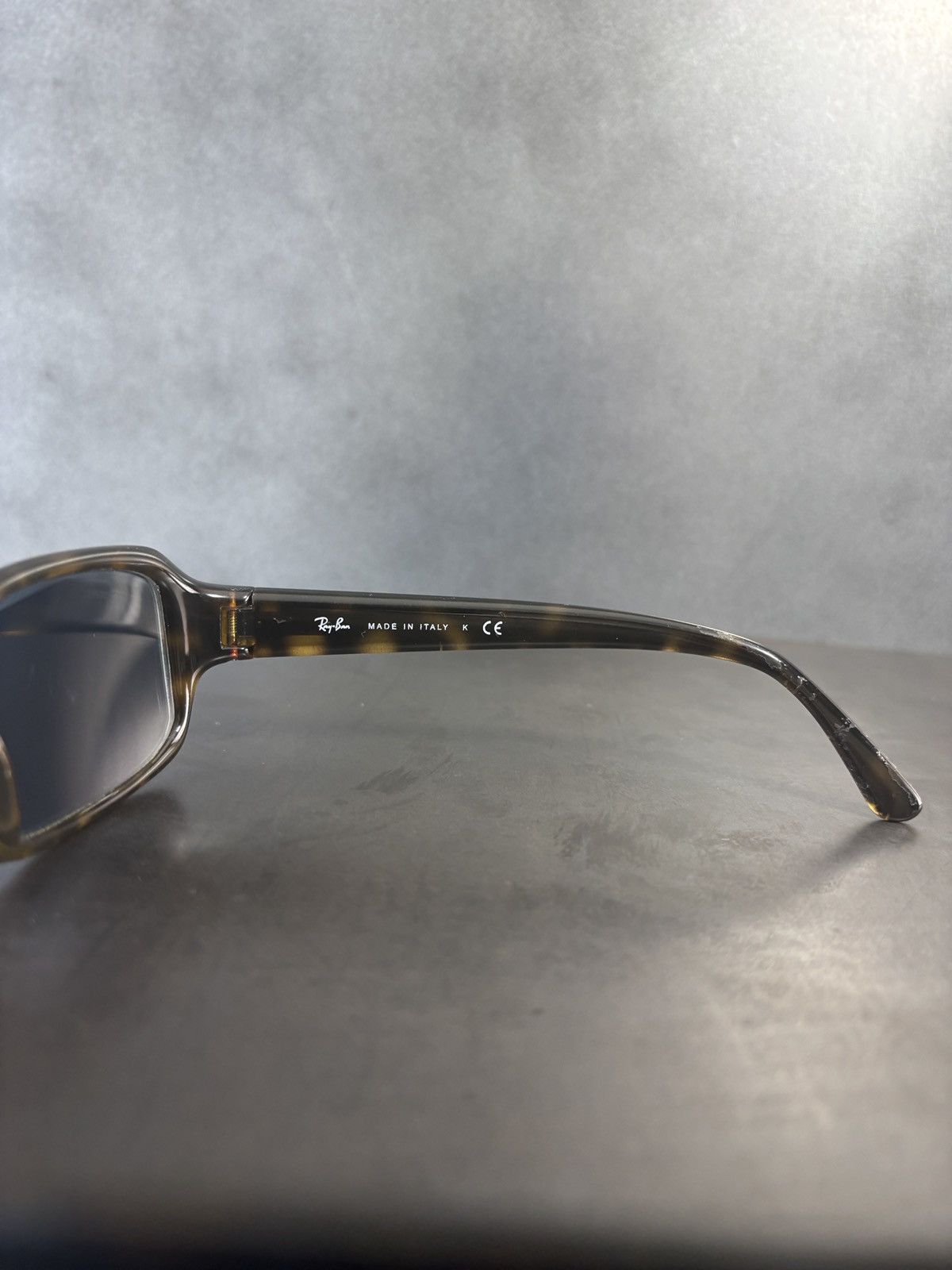 RayBan 2000s Vintage Ray-Ban Sunglasses Frames RB4107 Made in Italy Size ONE SIZE - 11 Thumbnail