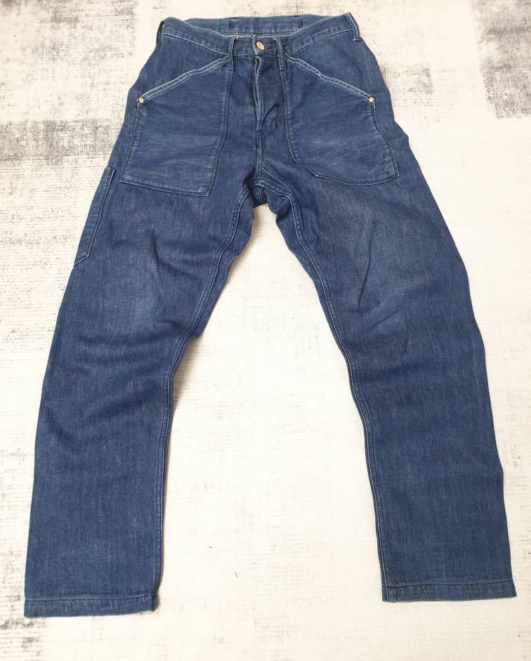 Japanese Brand World workers carpenter pant Size US 29 - 5 Thumbnail