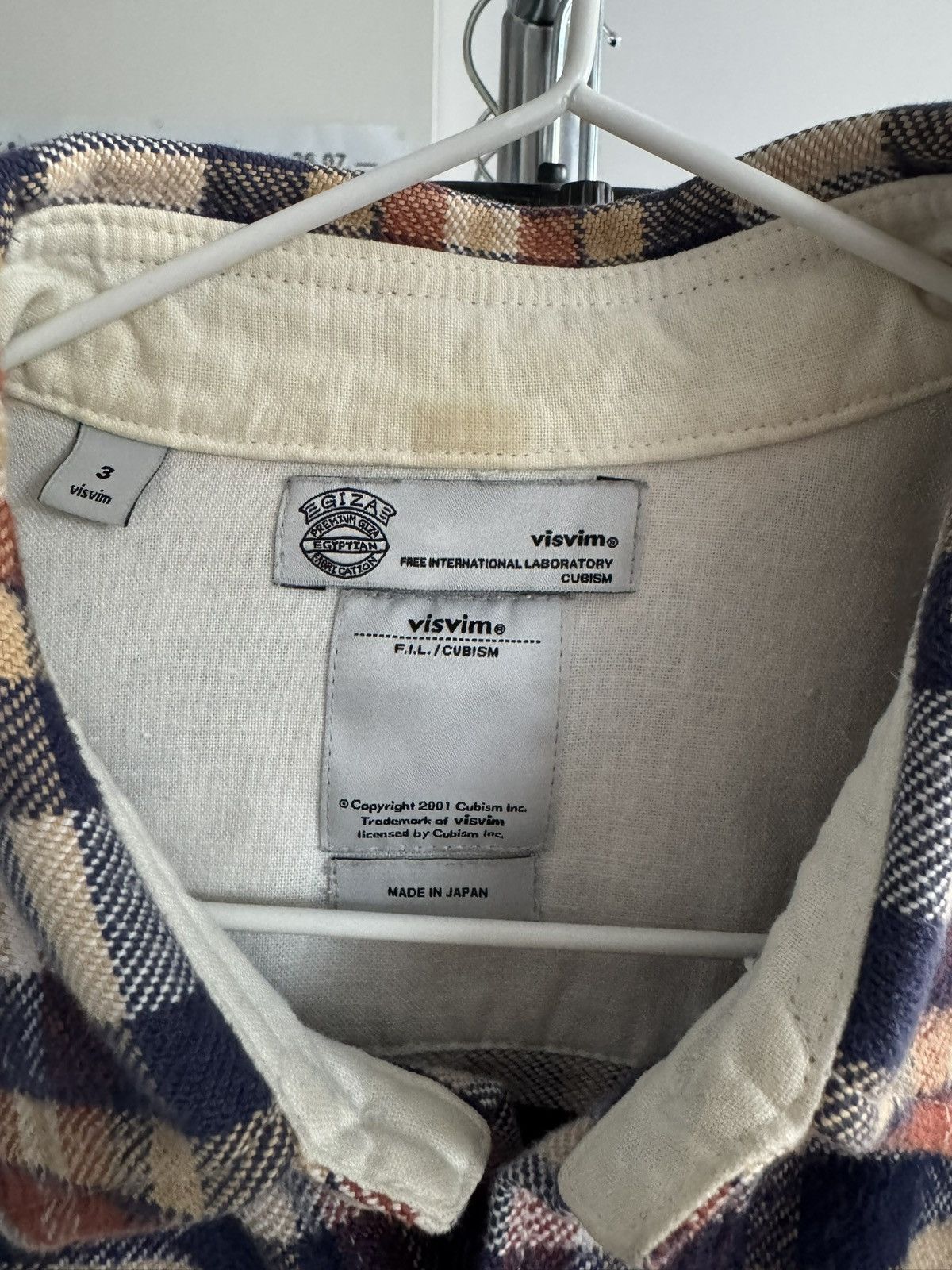 Visvim Black Elk Flannel (Brushed Giza) Size US L / EU 52-54 / 3 - 3 Thumbnail