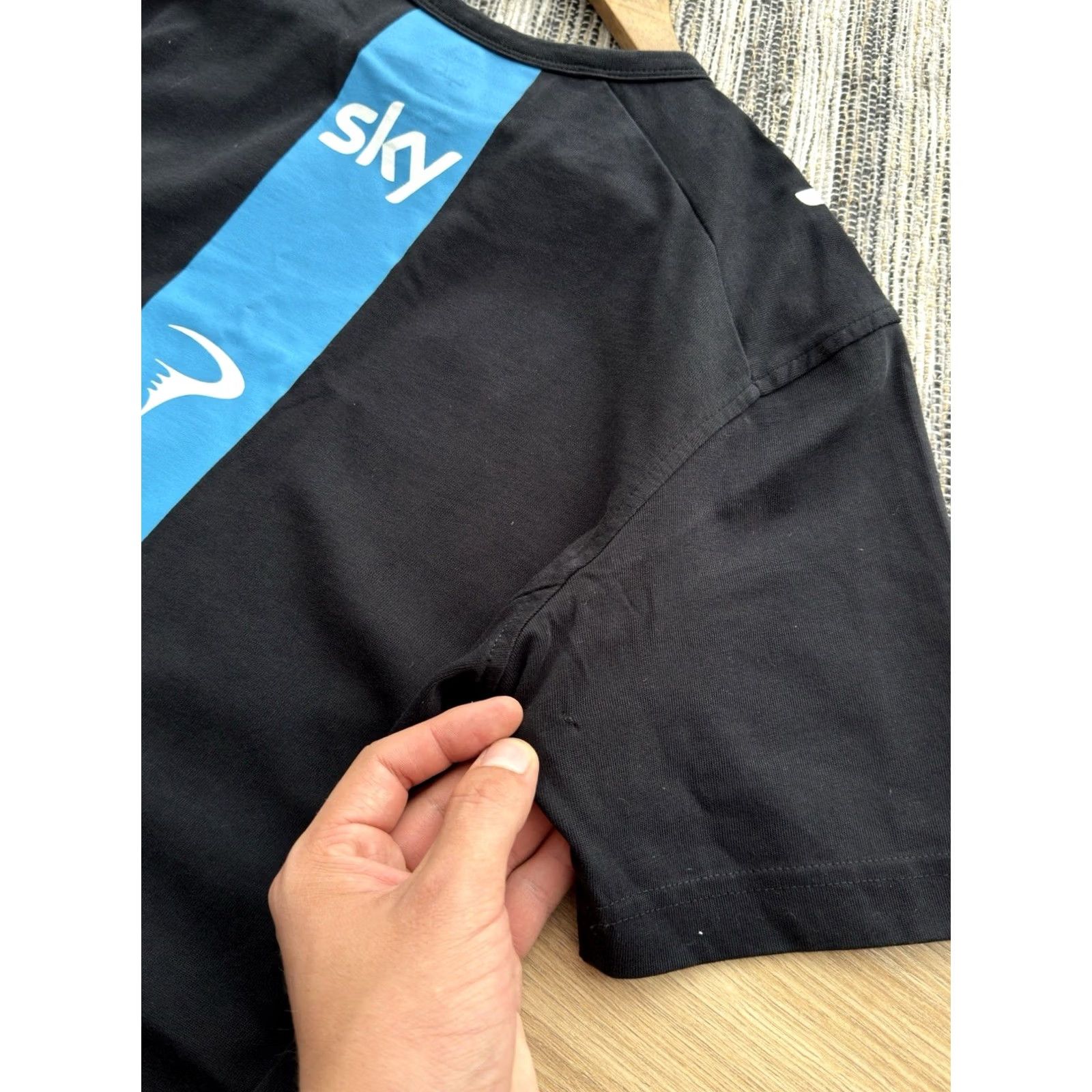 Rapha VINTAGE Rapha Team Sky Cycling Classic T Shirt Black Mens Size M Size US M / EU 48-50 / 2 - 5 Thumbnail