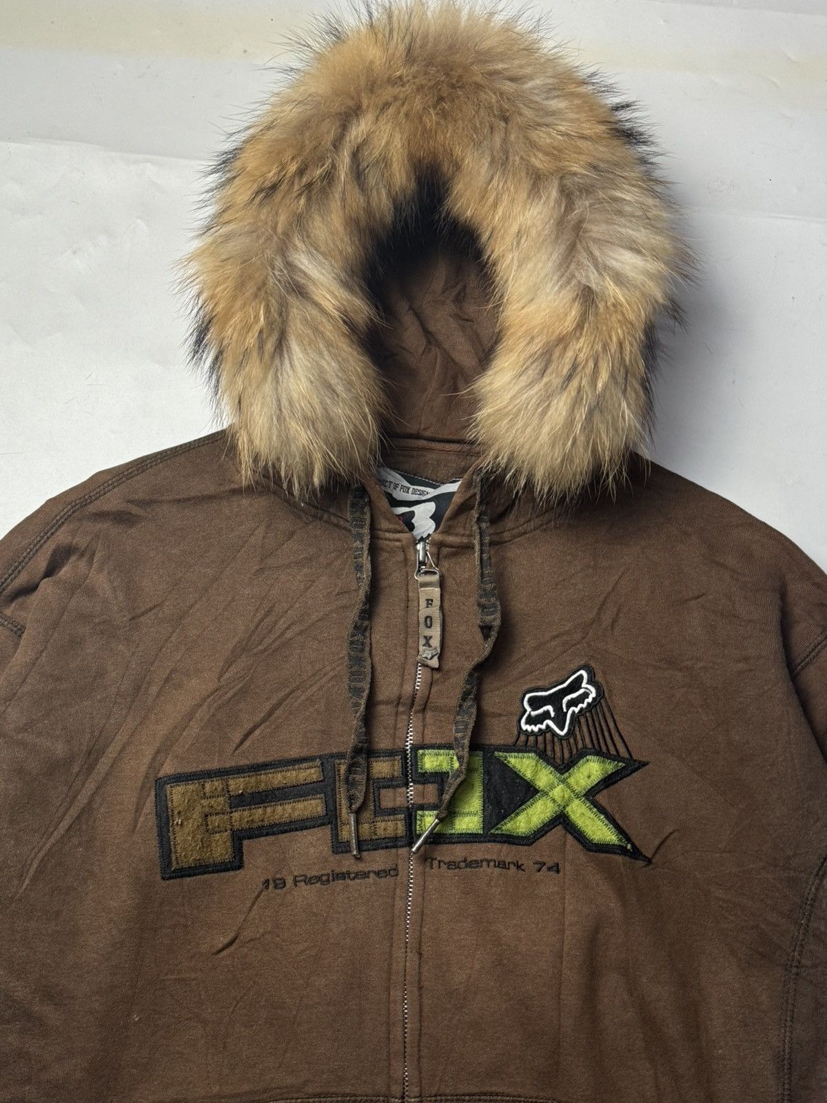 If Six Was Nine × Japanese Brand × Le Grande Bleu (L.G.B.) Fur Hoodie Fox Design Japanese Ifisx Lgb Styled Size US L / EU 52-54 / 3 - 3 Thumbnail