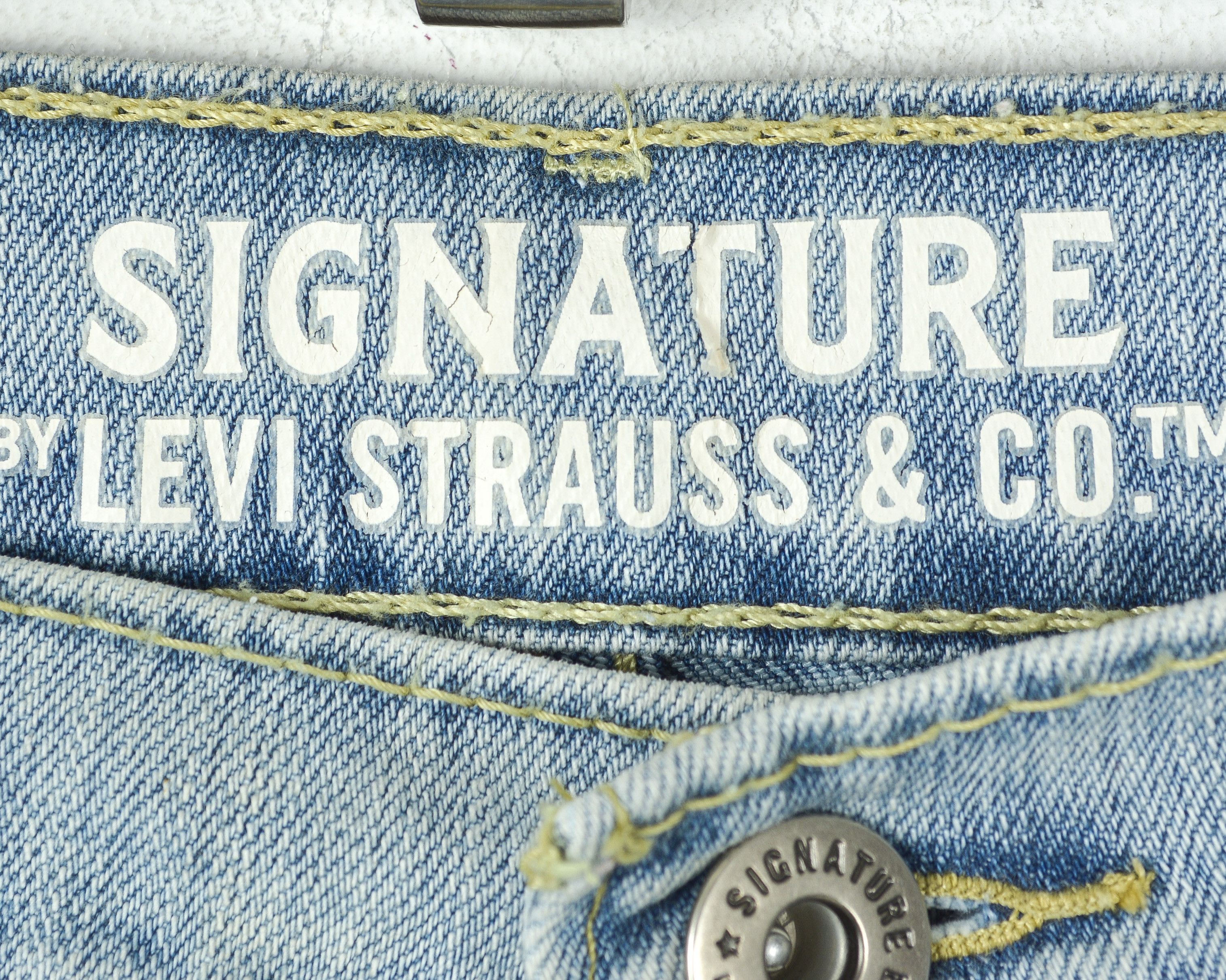 Levi's Signature S47 W34 L30 Jeans Denim Pants Zip Fly Taper Reg Size US 34 / EU 50 - 3 Thumbnail