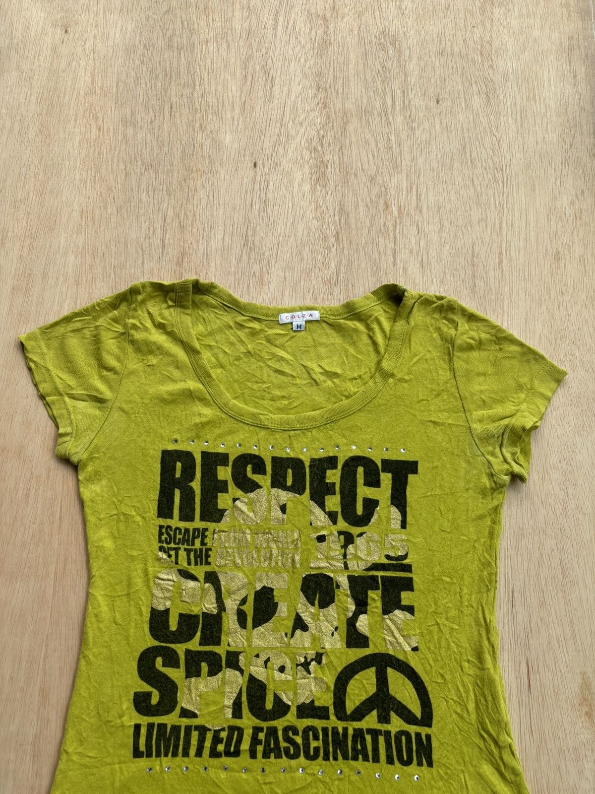 Hysteric Glamour × If Six Was Nine × Japanese Brand Y2k Colza Poem Punk Style Women's Tshirt Size M / US 6-8 / IT 42-44 - 2 Thumbnail