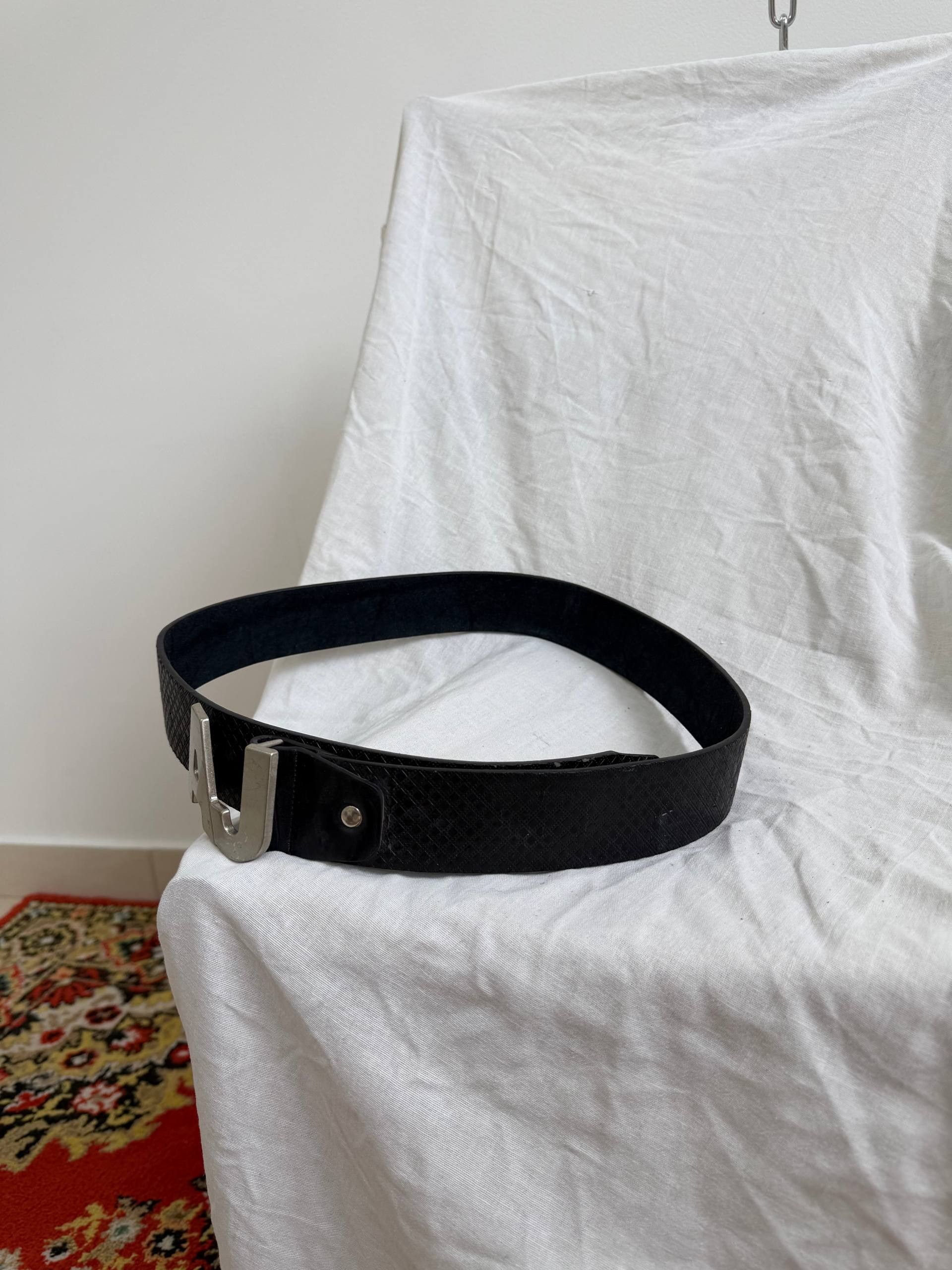 Armani Vintage Armani Jeans Big Logo Metal Logo Archive Belt Size ONE SIZE - 4 Thumbnail