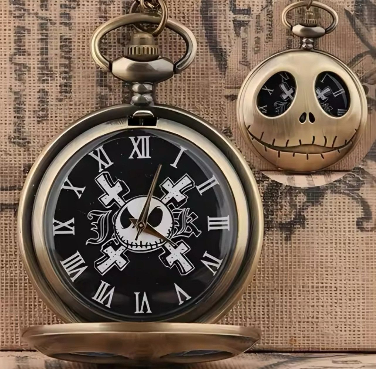 Chain × Streetwear × Watch Ghost Face Funny Pocket Watch | Grailed