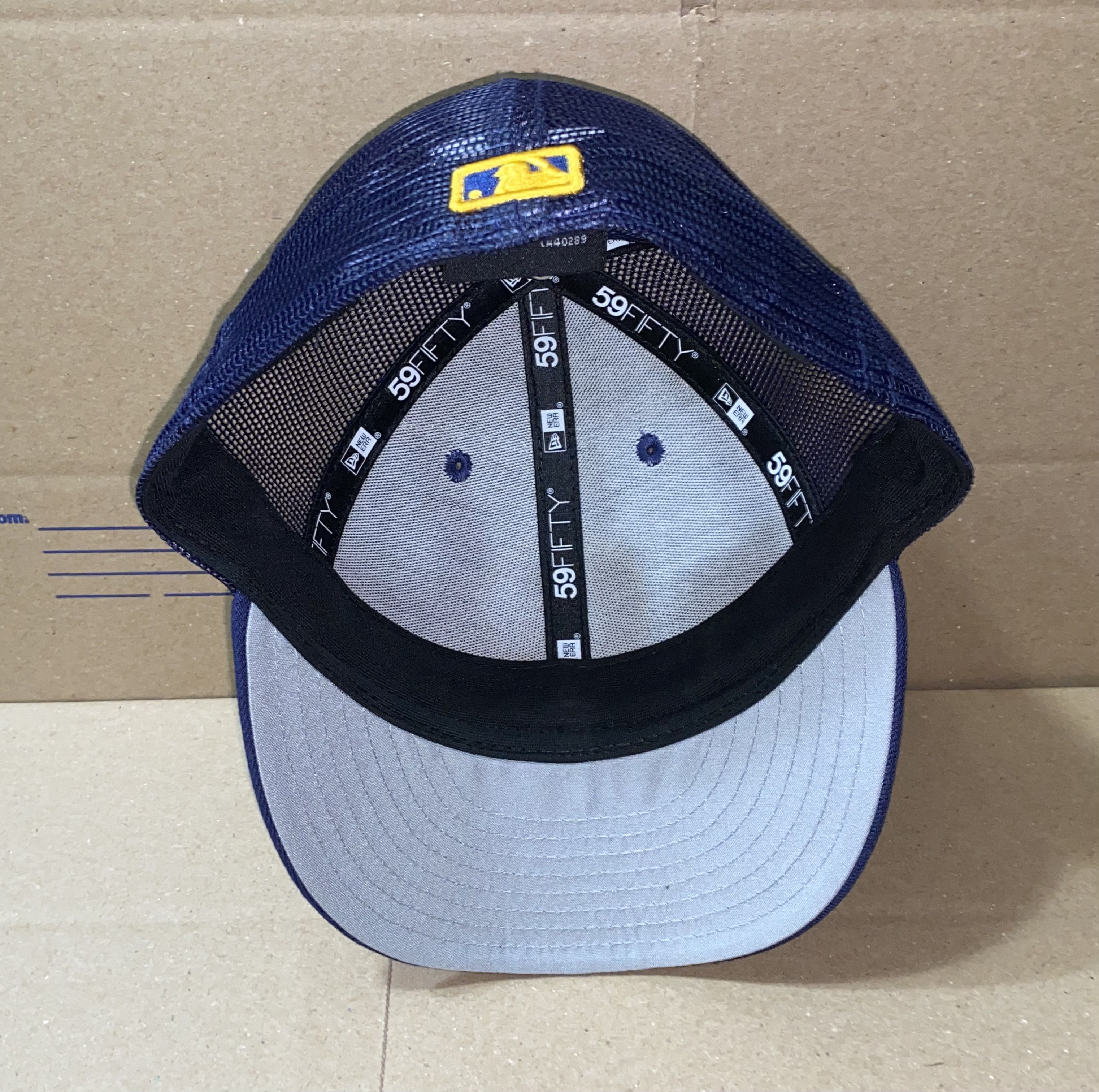 MLB × New Era Milwaukee brewer spring training MLB baseball Cap RARE Hat 7 Size ONE SIZE - 4 Thumbnail