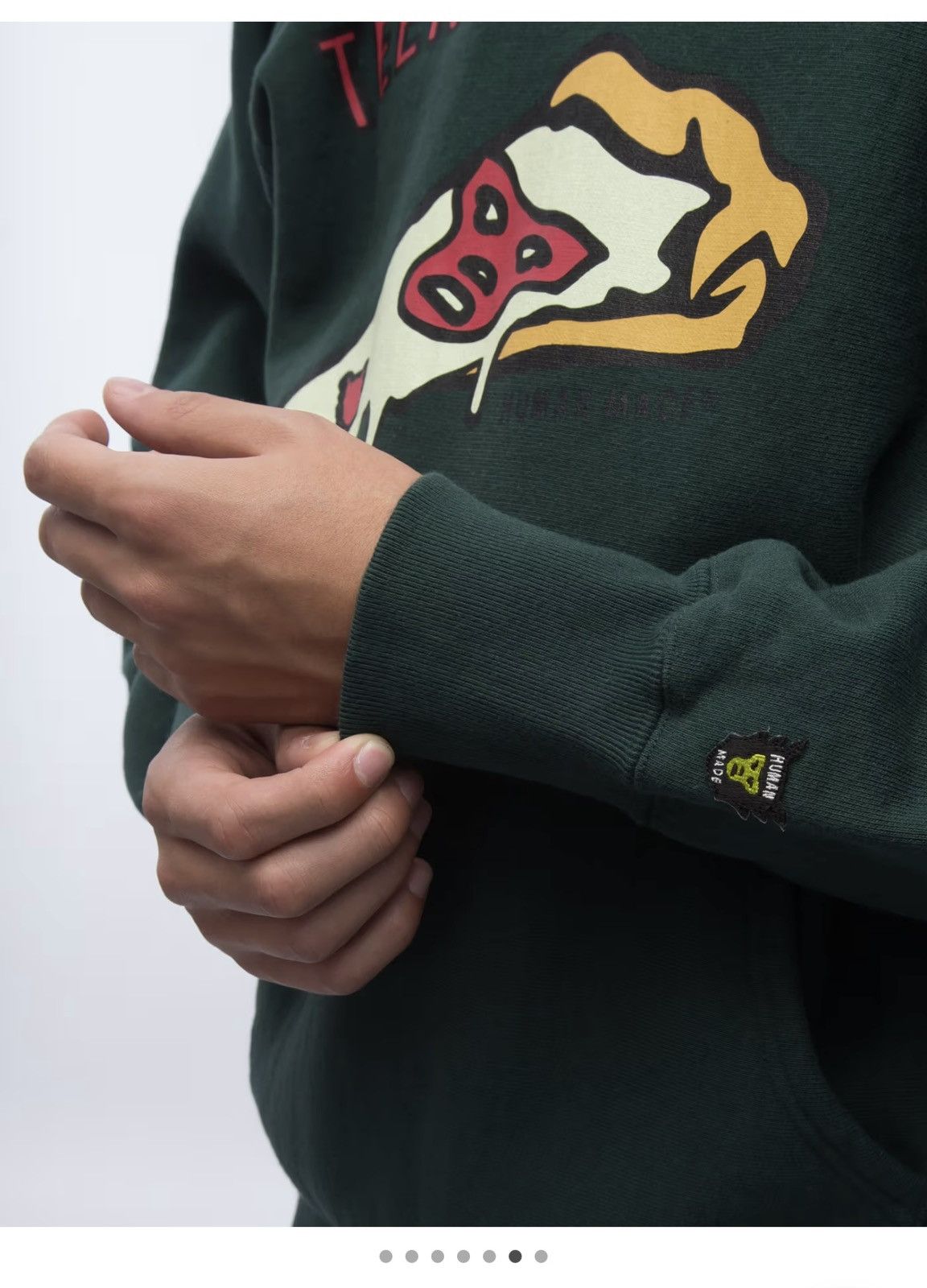 Human Made Human Made Pizza Hoodie Size US L / EU 52-54 / 3 - 15 Thumbnail