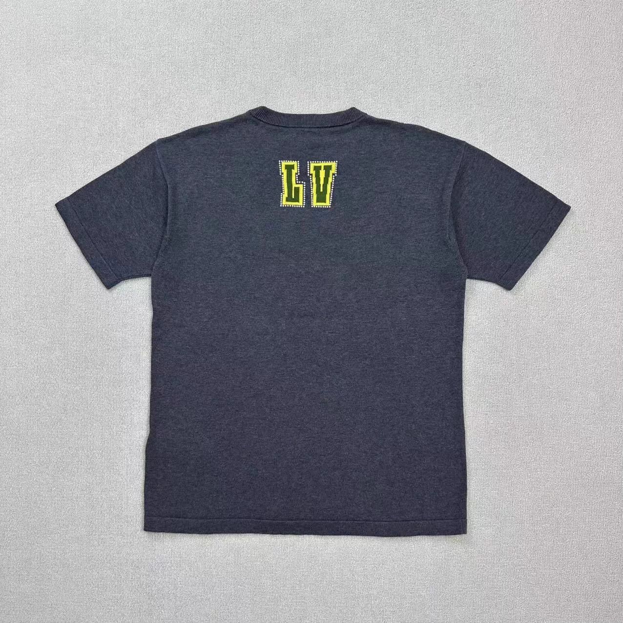 Louis Vuitton Louis Vuitton SS25 Beaded Logo Short Sleeve T-Shirt S Size US S / EU 44-46 / 1 - 2 Thumbnail