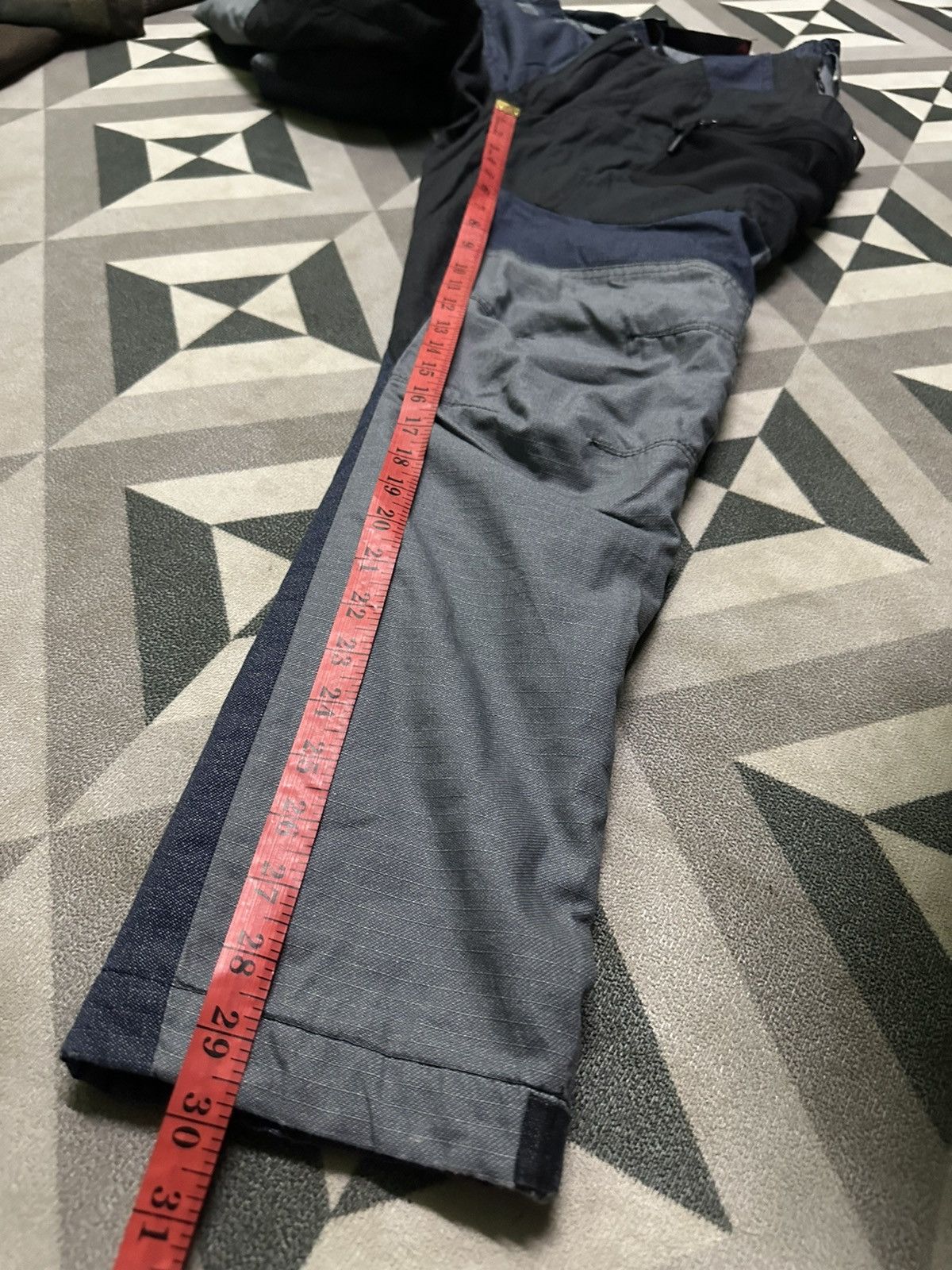 Japanese Brand Fieldcore patchwork outdoor pants Size US 30 / EU 46 - 9 Thumbnail
