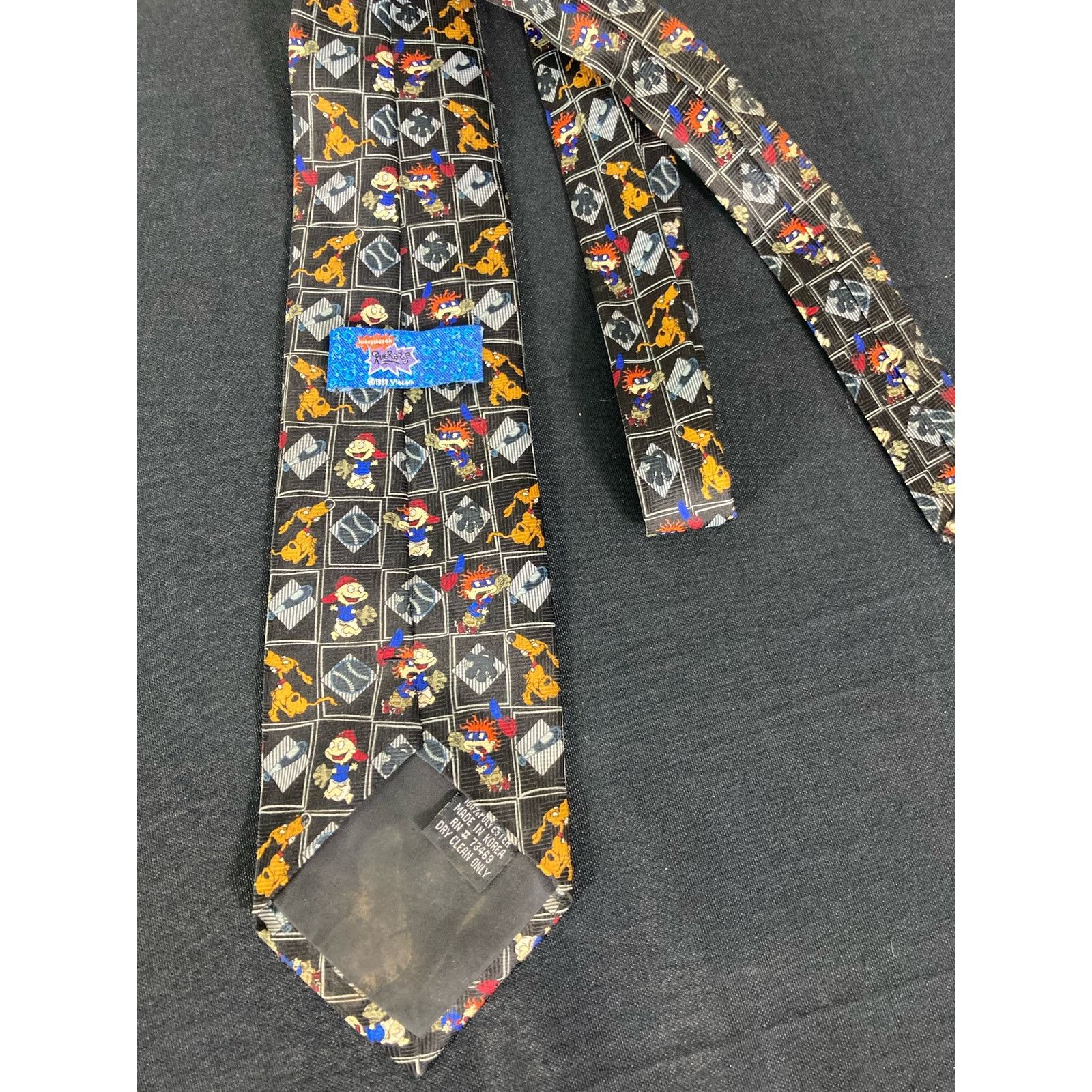 Nickelodeon VTG 90s Nickelodeon Rugrats Tie Necktie Tommy Size ONE SIZE - 3 Thumbnail