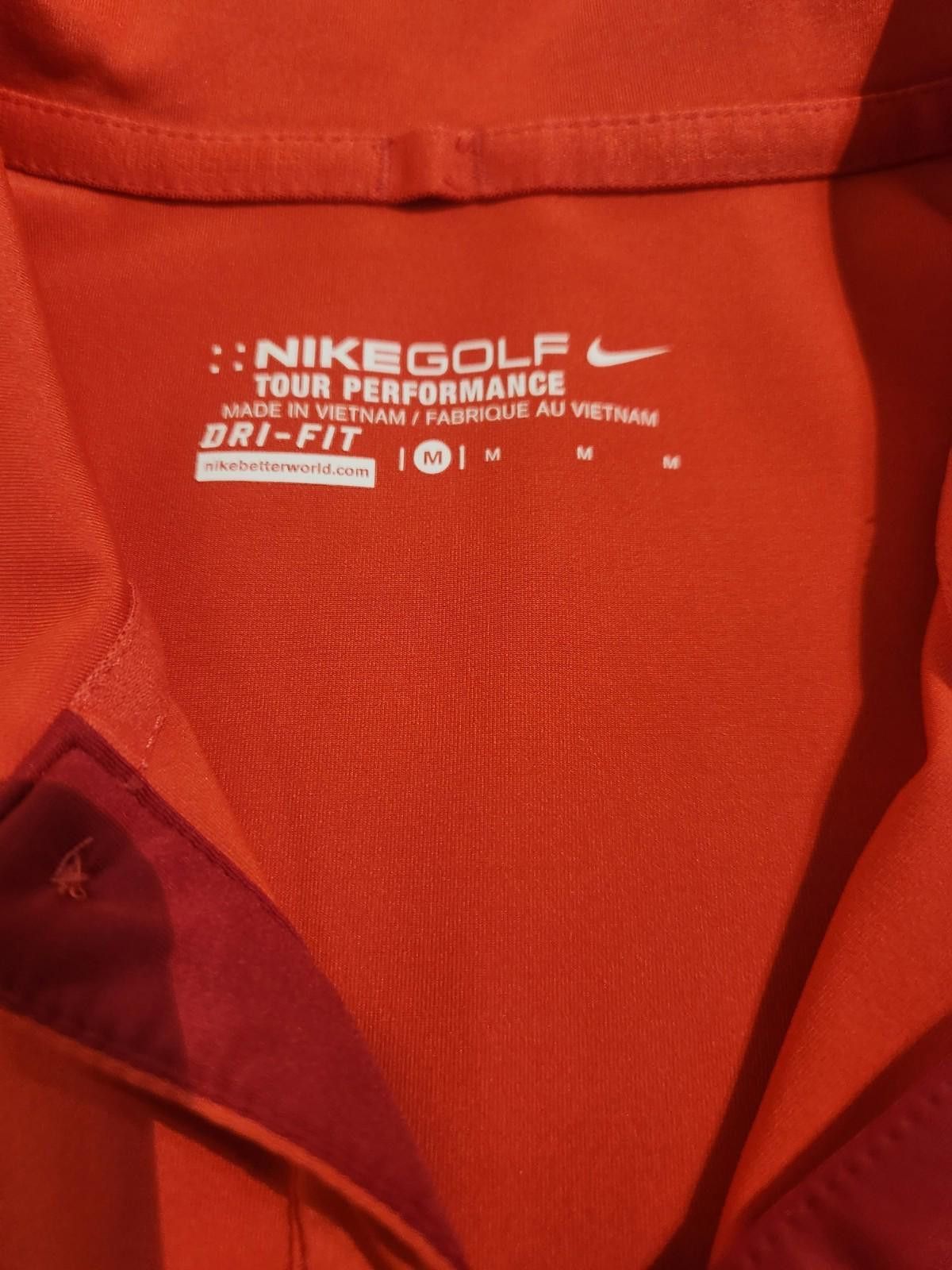 Nike Nike UGA Georgia Bulldogs Dri Fit Golf Performance Shirt M Size ONE SIZE - 3 Thumbnail