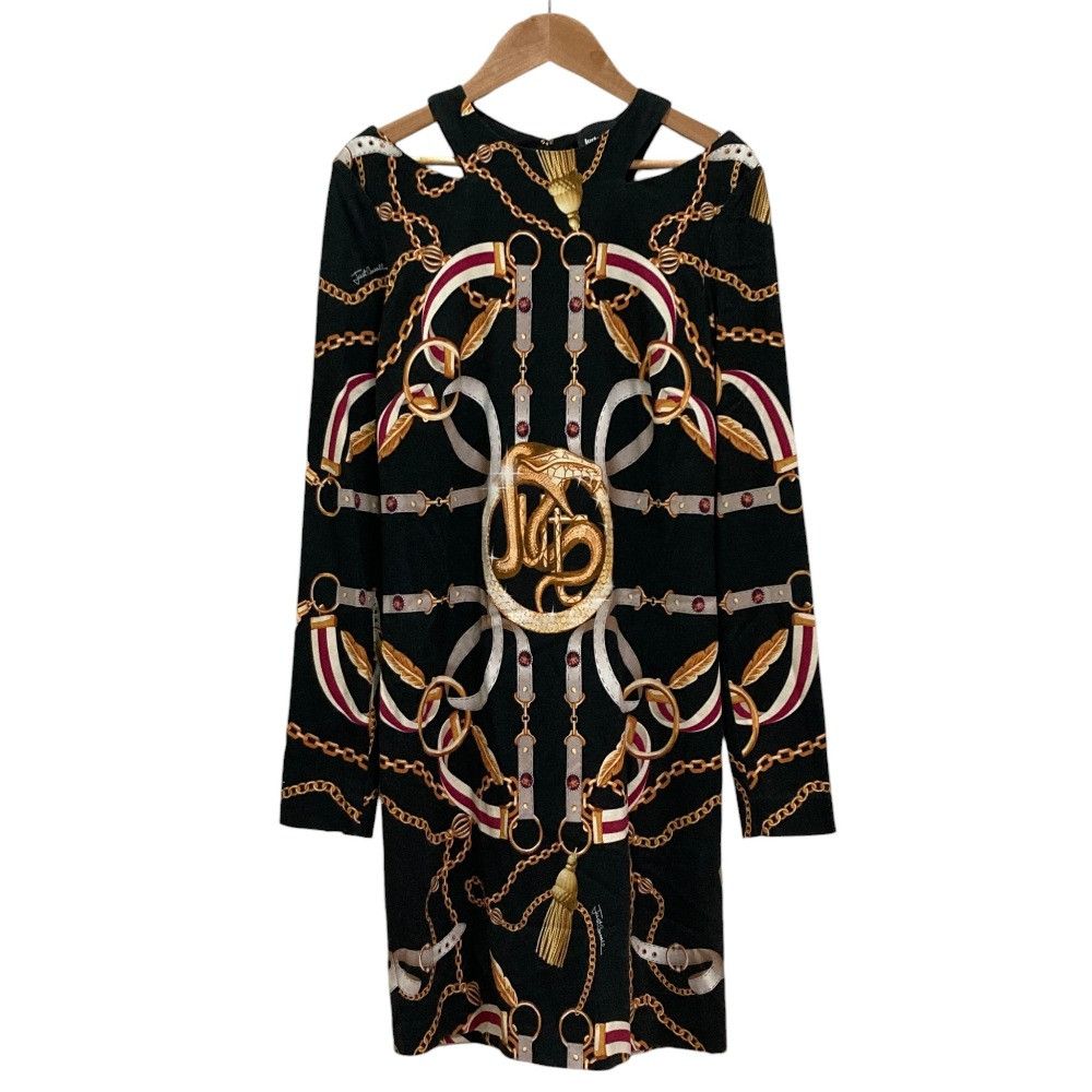 Other Other Just Cavalli Chain Print Dress Textile Dresses DUTY FREE for USA Size ONE SIZE - 1 Thumbnail