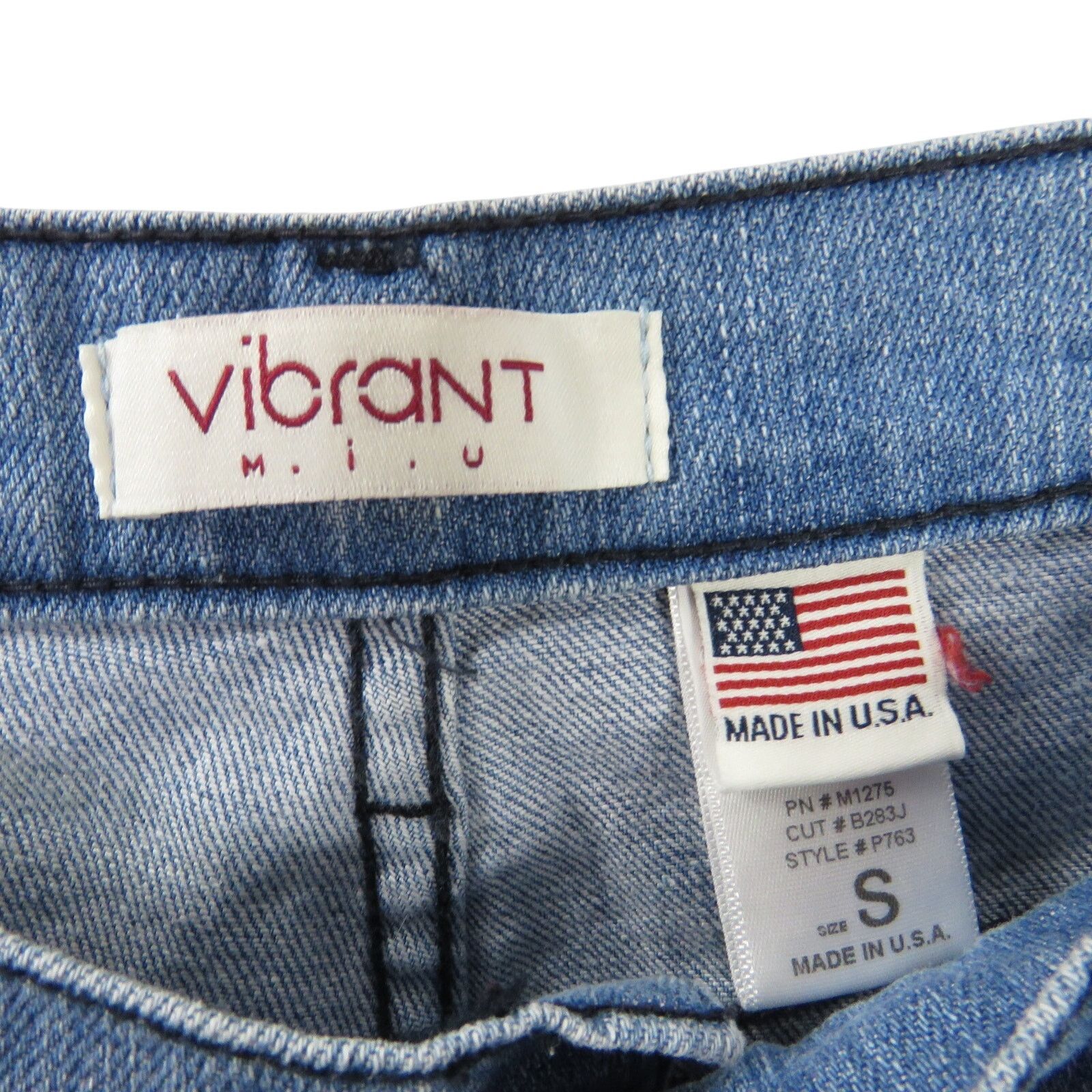 Urban Outfitters × Vintage UO Thrased Buffalo Plaid Patchwork Straight Leg Jeans 29" Size 29" - 4 Thumbnail